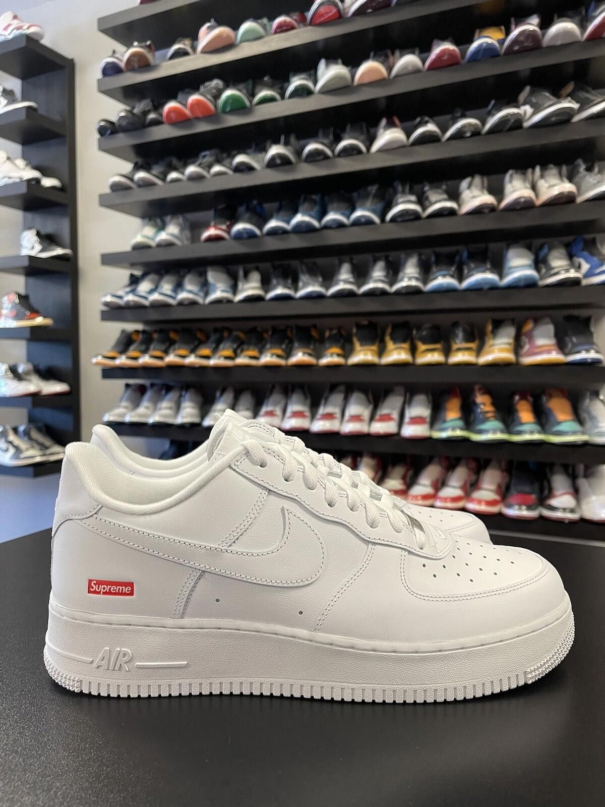 Nike Size 12 - Nike Air Force 1 Low x Supreme White (CU9225-100) Size US 12 / EU 45 - 3 Thumbnail