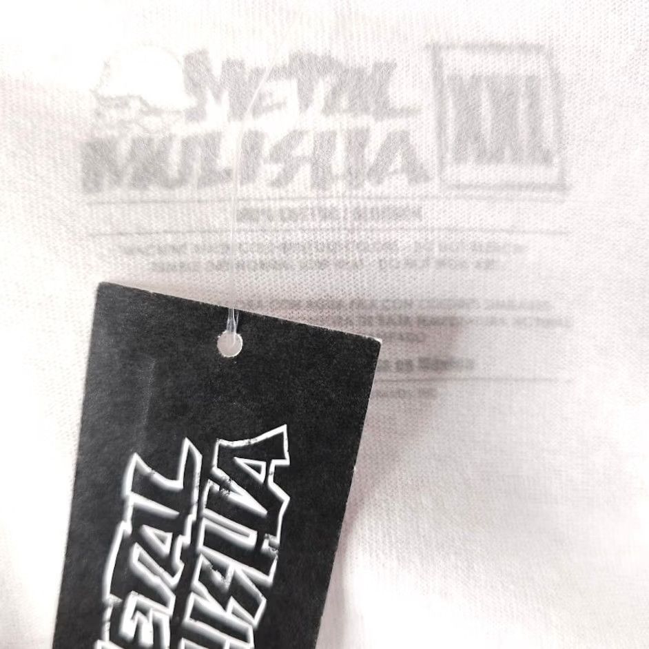 Metal Mulisha VINTAGE Metal Mulisha T Shirt Mens 2XL White All Over Print Skull Cesspool Tee NEW Size US XXL / EU 58 / 5 - 5 Thumbnail