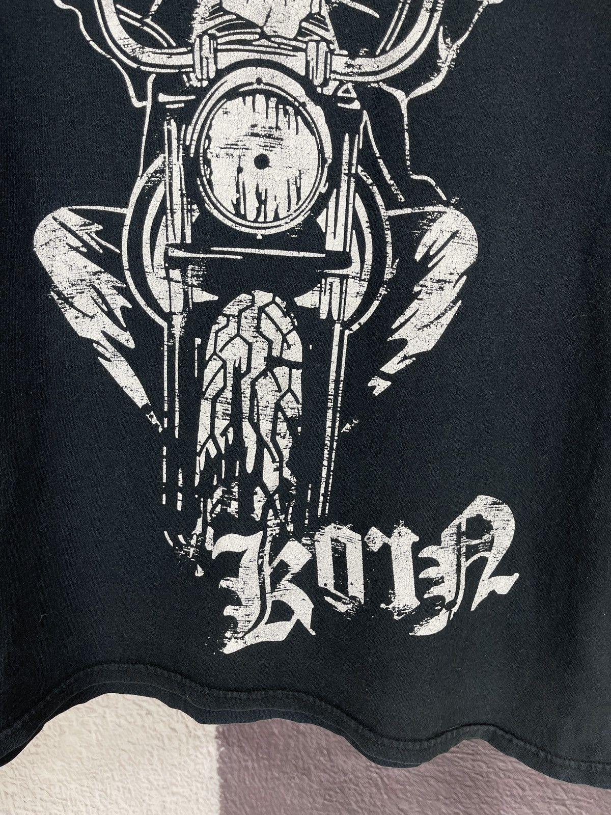 Band Tees Korn vintage 2007 tour tee shirt rare motorcycle Size US L / EU 52-54 / 3 - 6 Thumbnail