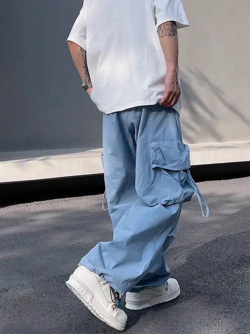 Japanese Brand Meifa Vintage High Street Multi-Pocket Casual Trousers Size US 32 / EU 48 - 8 Thumbnail