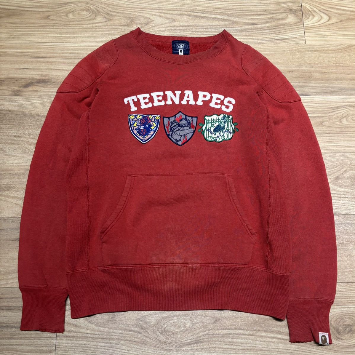 Bape Teenapes Rugby Crewneck