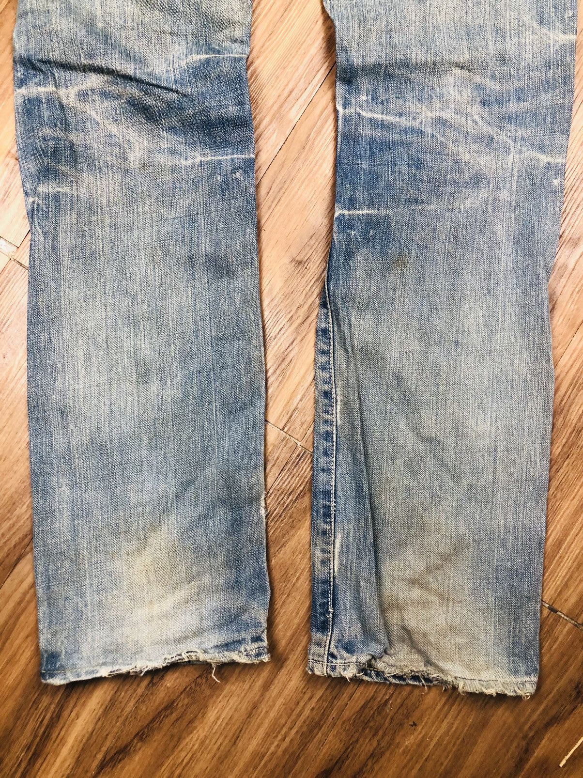 Japanese Brand Japanese Denim Vintage Ripped - Domingo Co. Ltd. (37) Size US 30 / EU 46 - 13 Thumbnail