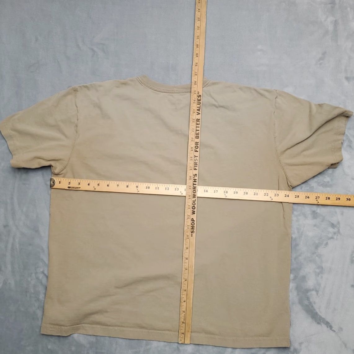 Carhartt VINTAGE Carhartt Shirt Men L Beige Loose Short Sleeve Crewneck Pocket Work Tee Size US L / EU 52-54 / 3 - 6 Thumbnail