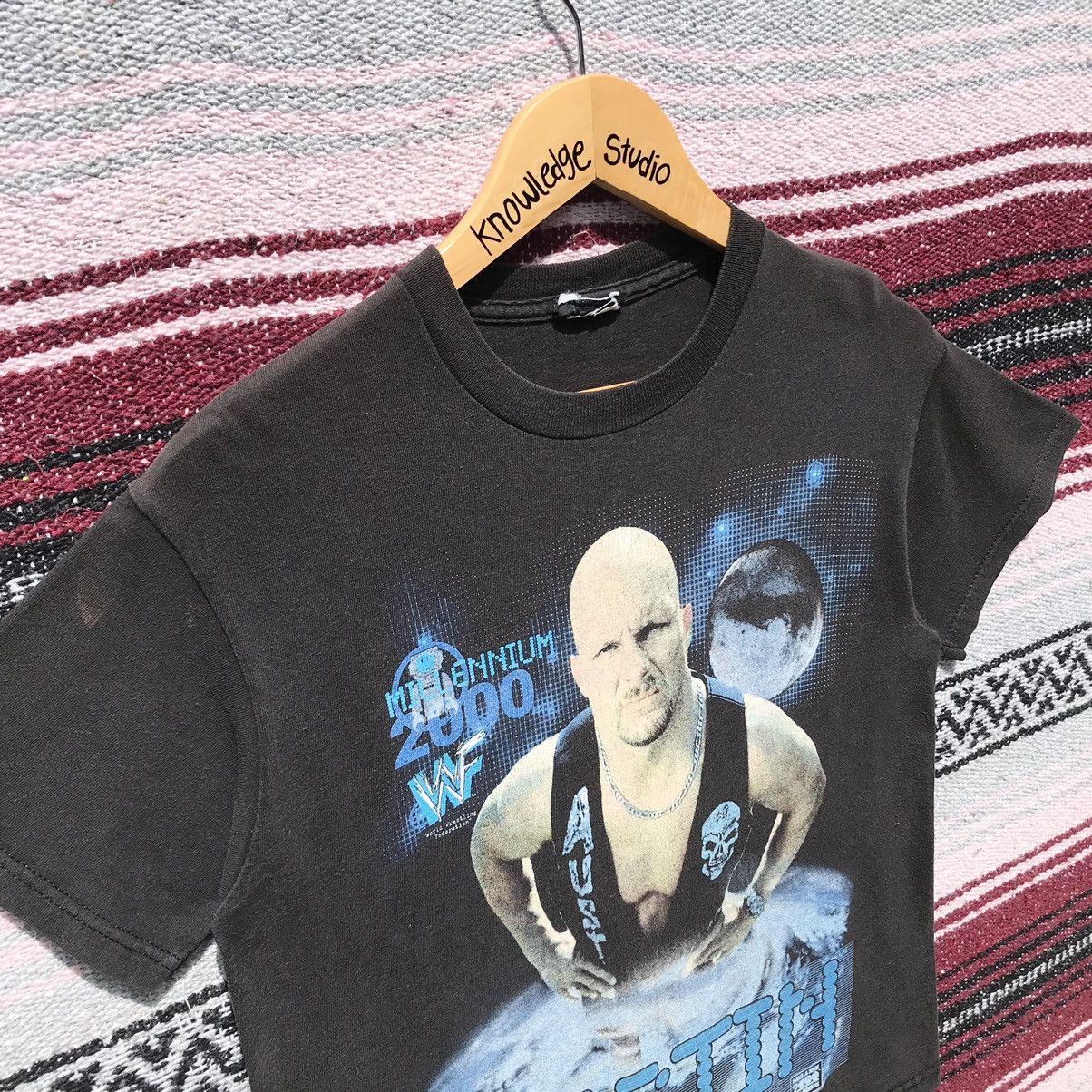 Vintage × WWE × WWF 💥Distressed💥Vintage Stone Cold Steve Austin WWF 2000 Tee Size US S / EU 44-46 / 1 - 5 Thumbnail