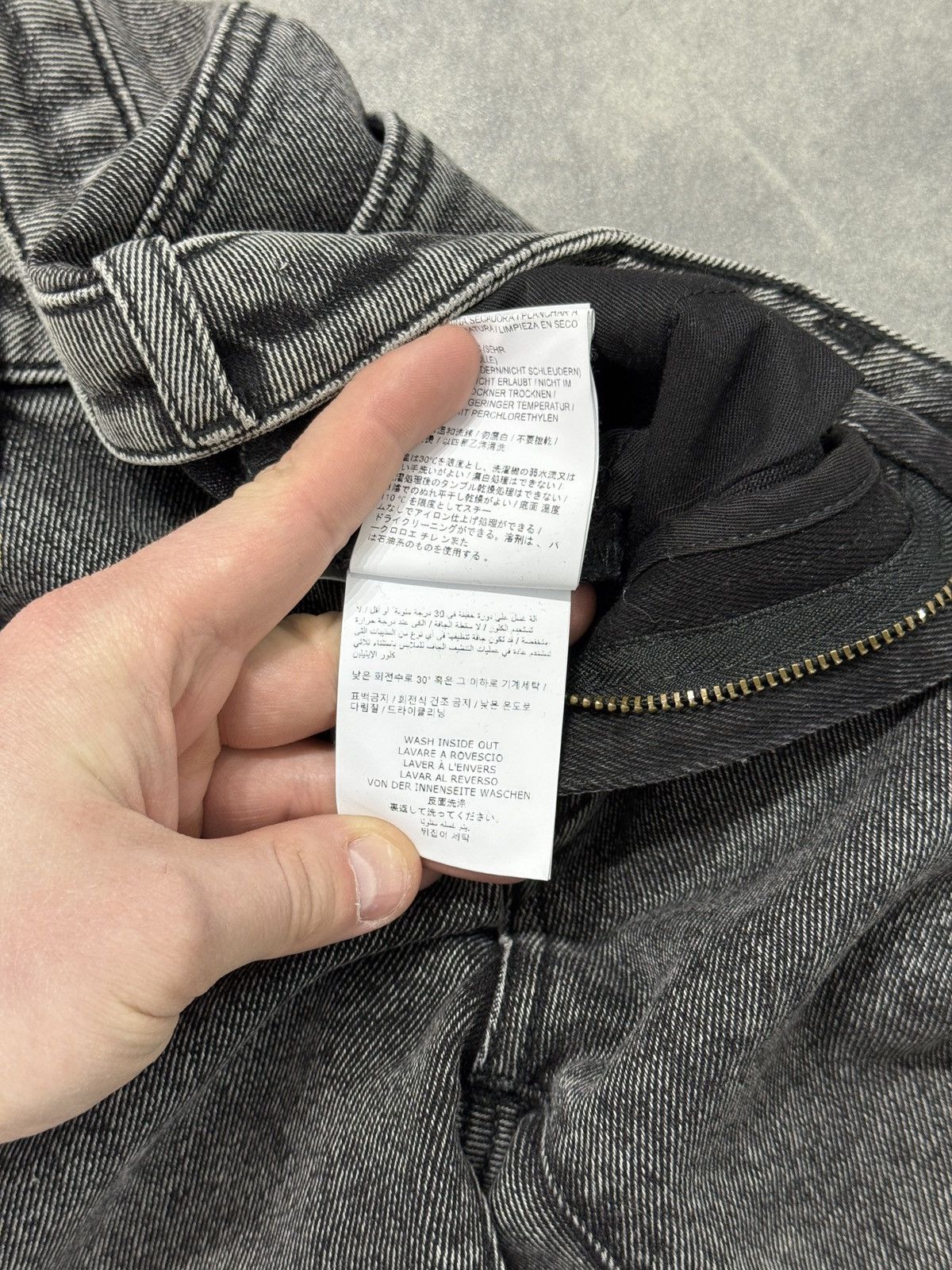 Off-White Slim fit jeans denim washed off white operating srl SS2019 Size US 26 / EU 42 - 11 Thumbnail