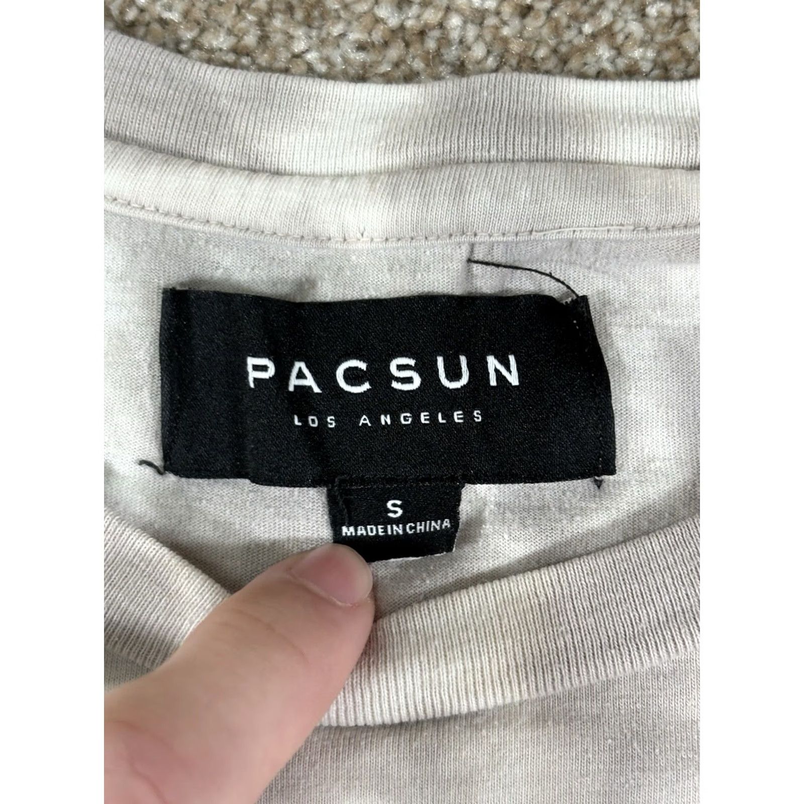 Pacsun VINTAGE PacSun Mens Short Sleeve T-Shirt Size S White & Gray Tie Dye Casual Womens?? Size US S / EU 44-46 / 1 - 2 Thumbnail