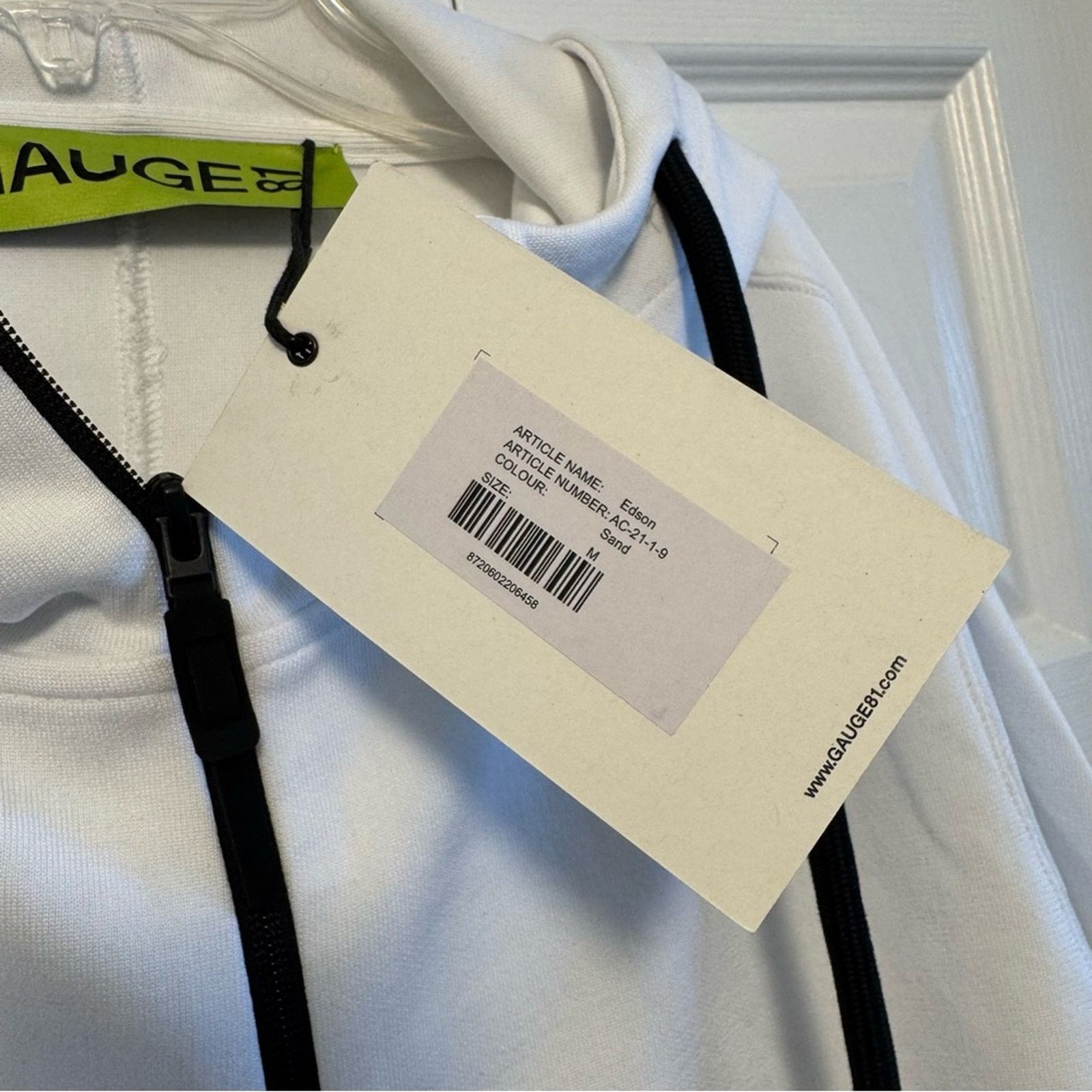GAUGE81 NWT! Gauge81 White Edson Zip-Up Hoodie, Size M Size M / US 6-8 / IT 42-44 - 9 Thumbnail
