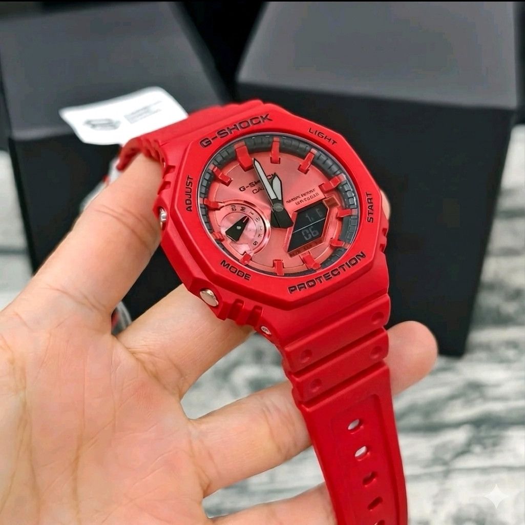 Casio Casio G Shock GA-2100RRB-4AJF Size ONE SIZE - 4 Thumbnail