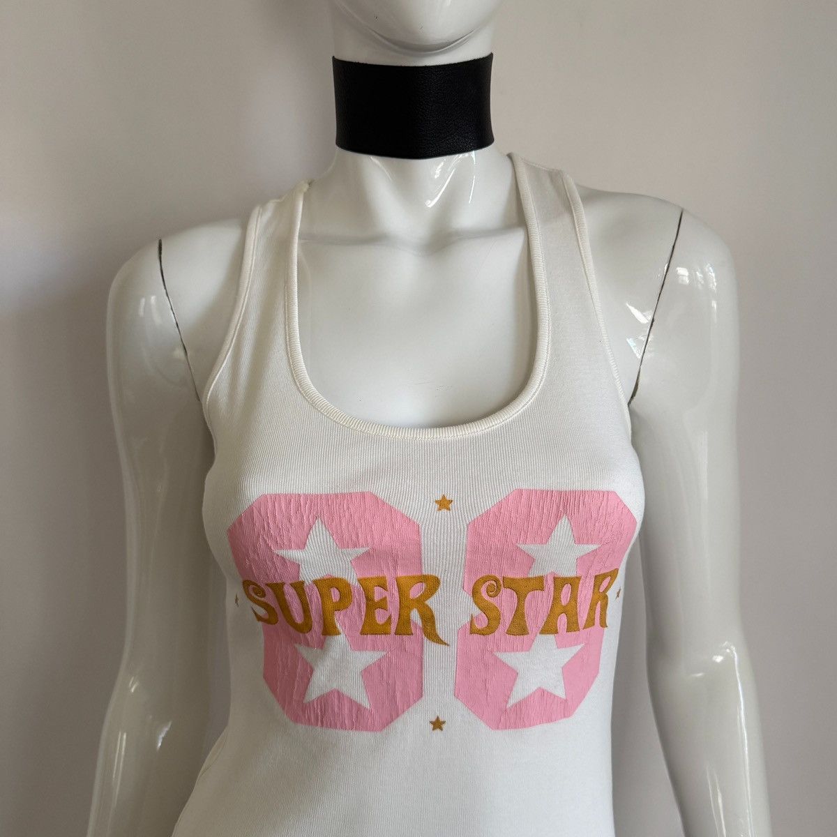 Dolce & Gabbana Archival 00s D&G "Super Star" Graphic Tank Top Size S / US 4 / IT 40 - 4 Thumbnail