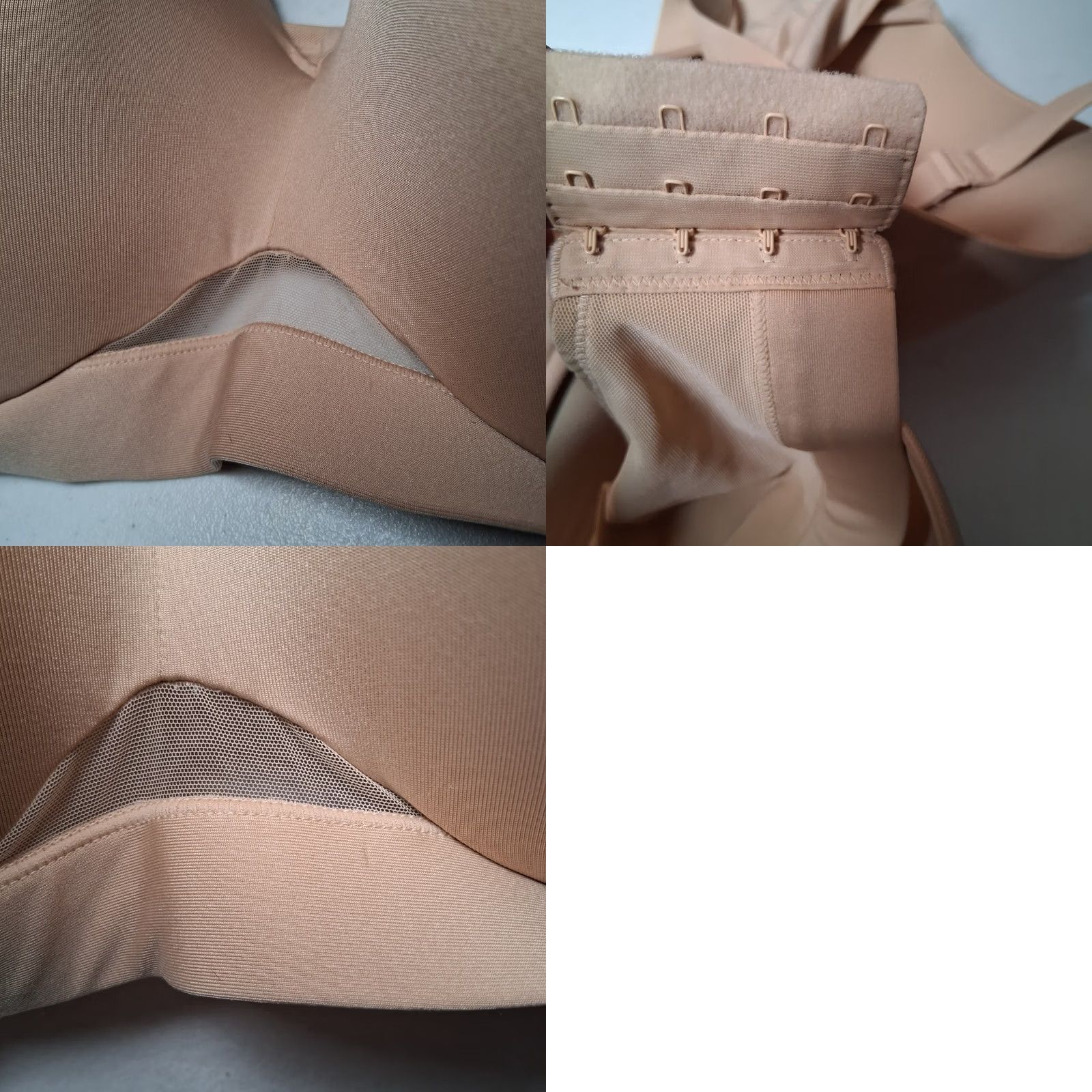 Vintage Cacique Bra 50DDD Full Coverage Padded Underwire Comfort Bliss Beige Tan NEW Women's Size ONE SIZE - 10 Thumbnail