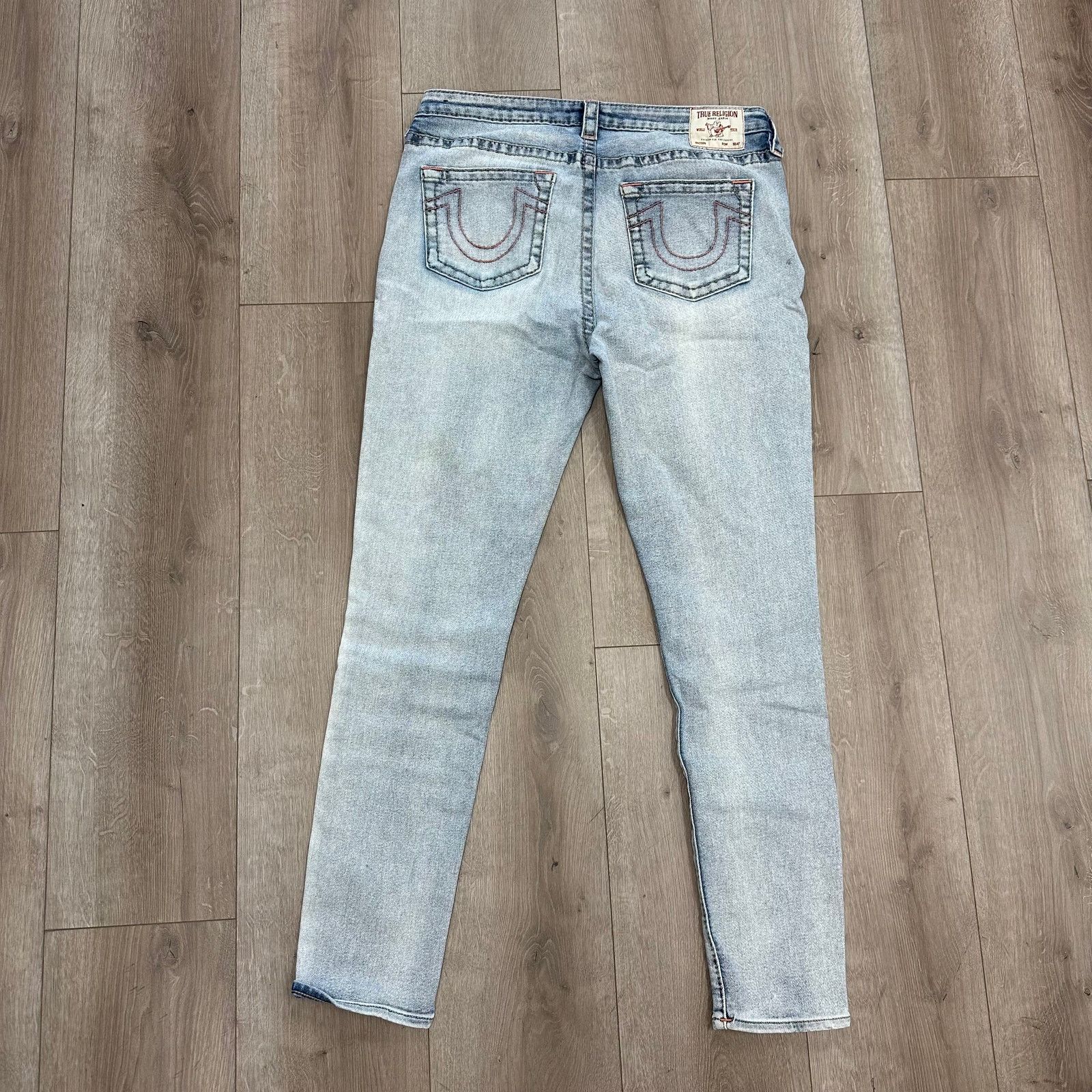 True Religion True Religion Stella Mid Rise Skinny Jeans Pants Size 34 B20 Size US 34 / EU 50 - 1 Thumbnail
