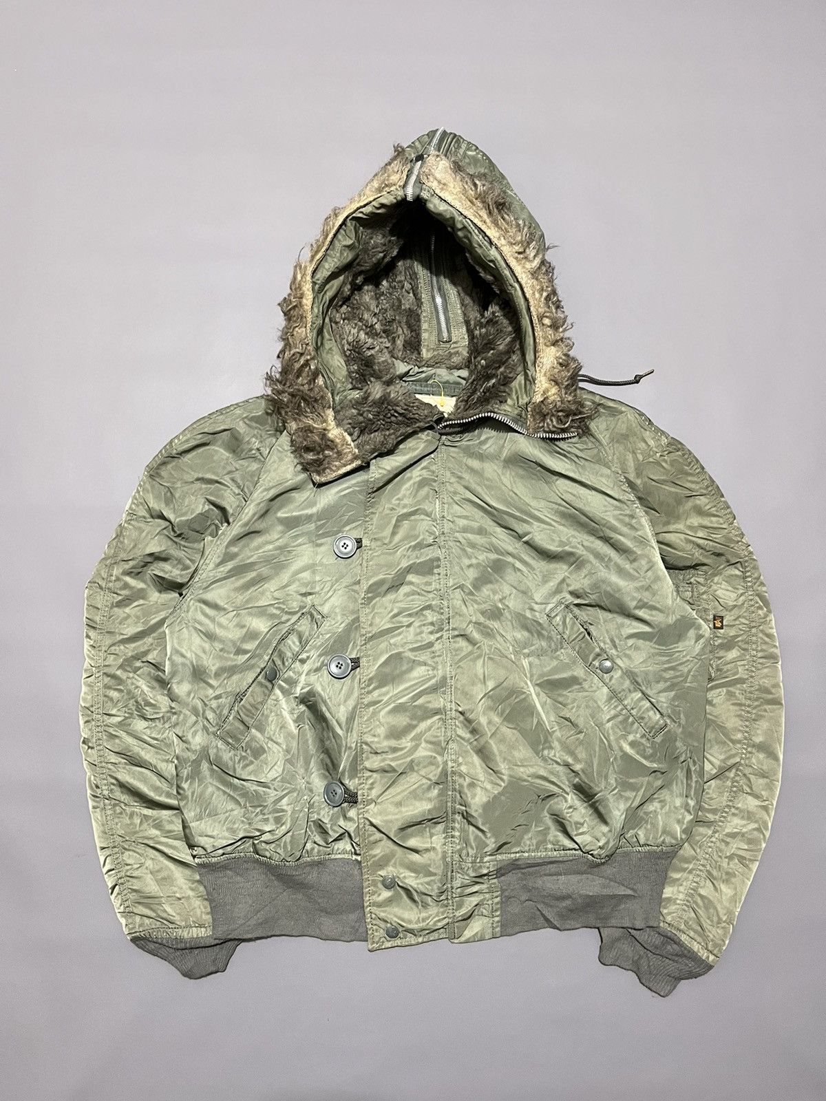 Alpha Industries ❌SOLD❌Vintage Alpha Industries Jacket Size US XL / EU 56 / 4 - 1 Thumbnail