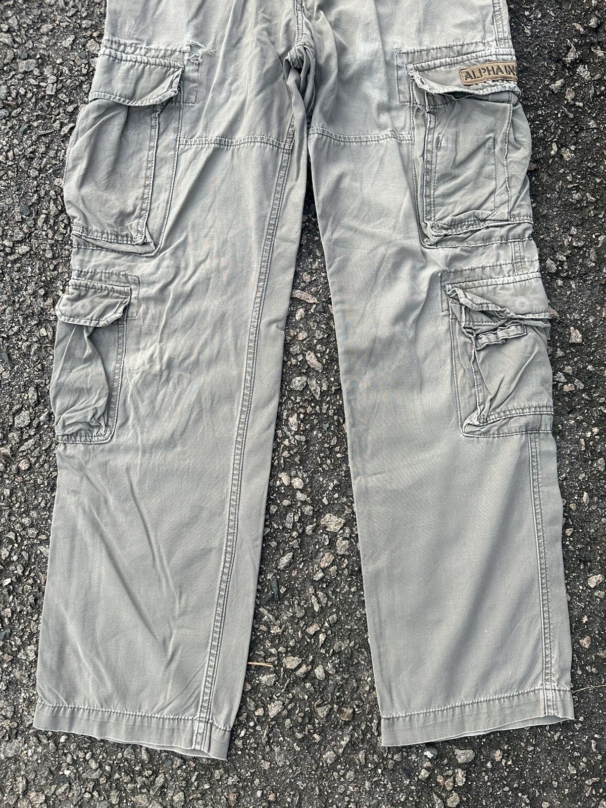 Alpha Industries CARGO PANTS ALPHA INDUSTRIES VINTAGE JAPANESE BRANDED Size US 31 - 5 Thumbnail