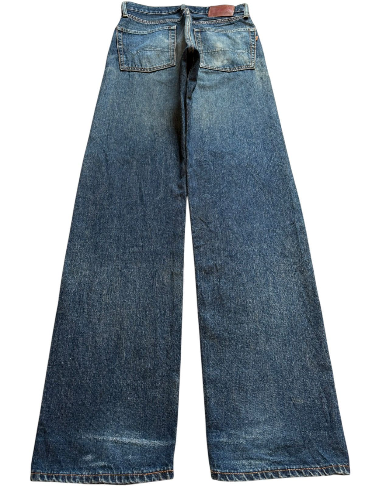 Edwin Vintage Japanese Edwin 505x Selvedge Mud Wash Baggy Jeans Size US 30 / EU 46 - 3 Thumbnail