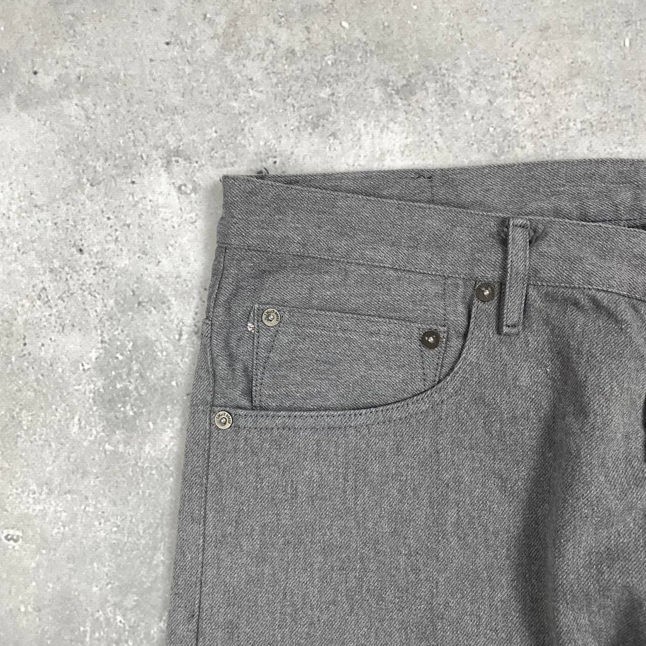 Other IMJIT 35020 Selvage Denim Jeans Gray Size W33 L36 Size US 35 - 5 Thumbnail