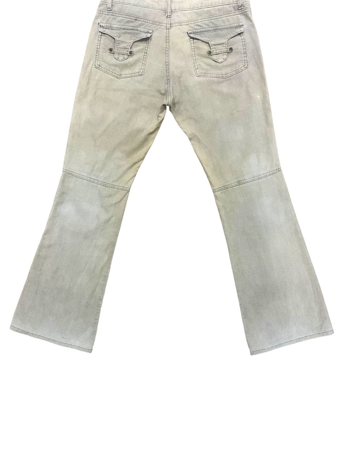 If Six Was Nine × Japanese Brand × Le Grande Bleu (L.G.B.) 🔥Flare🔥 Camel Road Corduroy Rare Pocket Bootcut Jeans Size US 32 / EU 48 - 9 Thumbnail