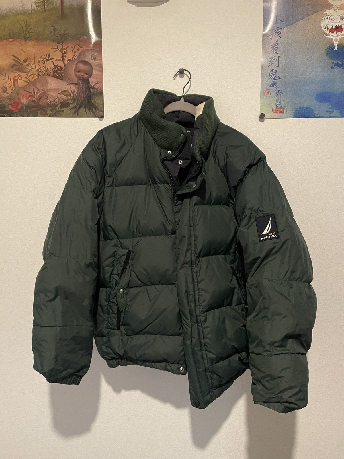 Nautica Vintage Nautica Reversible Puffer Size US L / EU 52-54 / 3 - 4 Thumbnail
