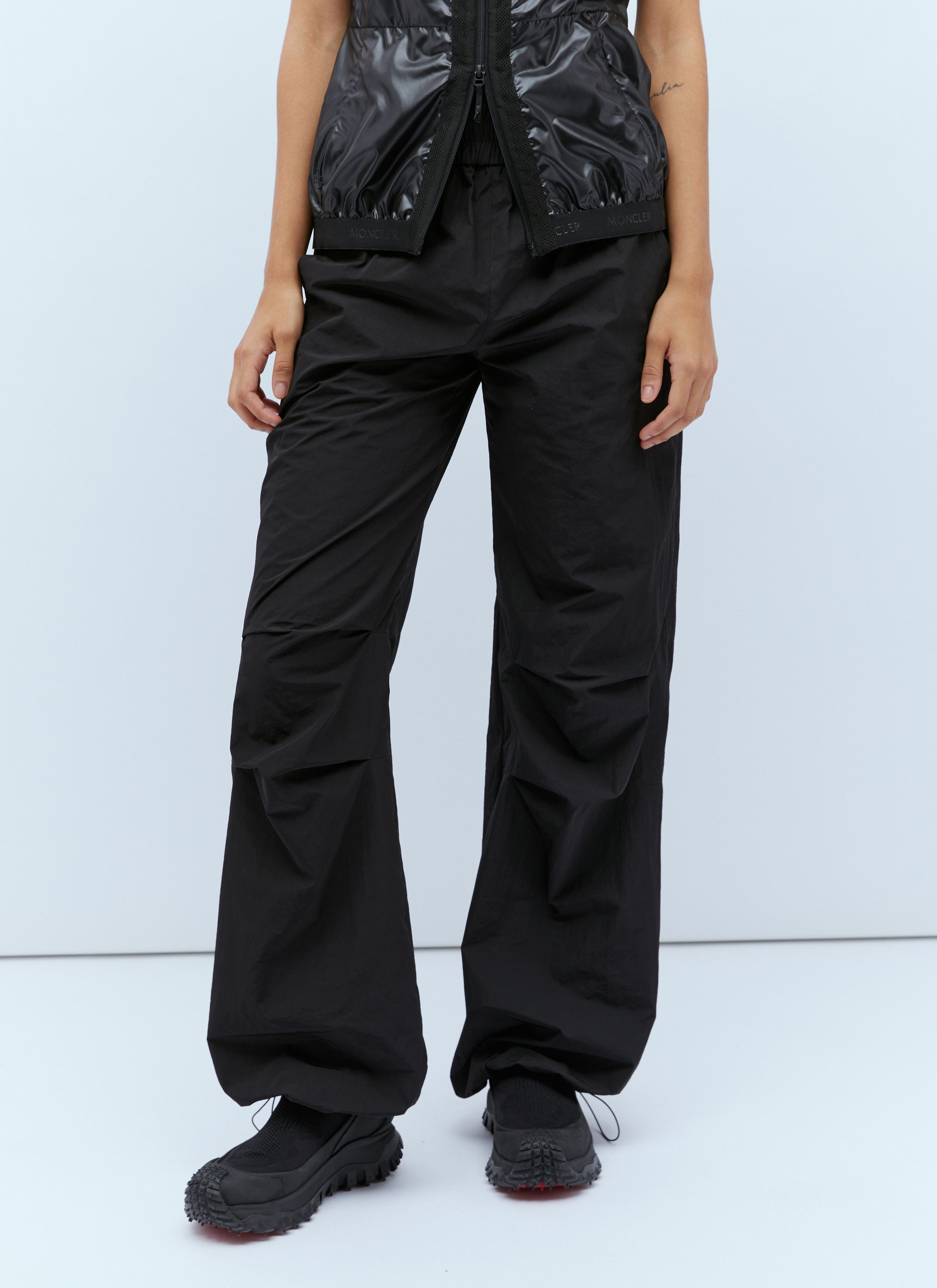 Moncler Elasticated Track Pants Size 26" / US 2 / IT 38 - 1 Thumbnail