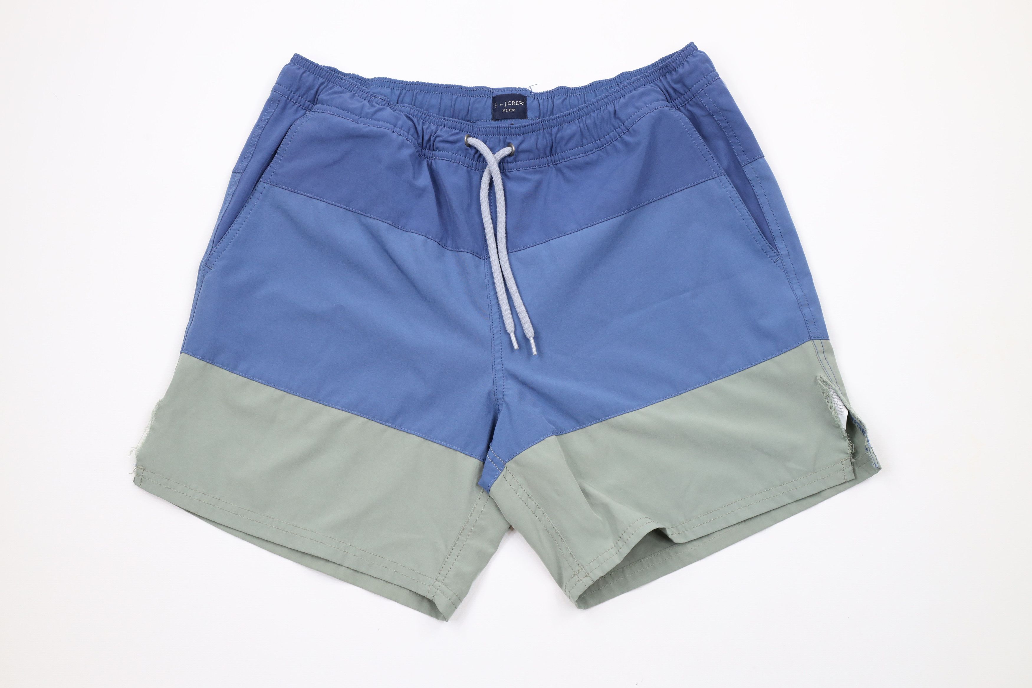 J.Crew J by J Crew Flex Color Block Striped Lined Shorts Trunks Size US 32 / EU 48 - 1 Thumbnail