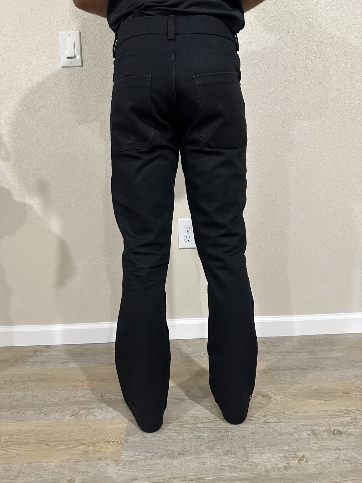 Other Custom Dior Style Black Denim Size US 29 - 14 Thumbnail