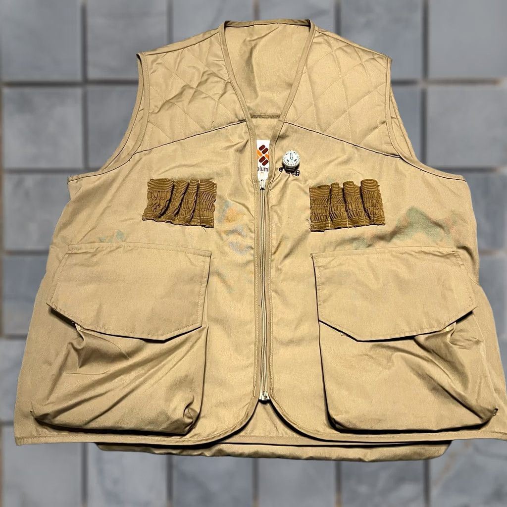 Vintage VINTAGE Columbia Vest Mens Large Hunting Fishing Brown Pockets Shirt Men Brown Vintage Pockets Size US L / EU 52-54 / 3 - 1 Thumbnail