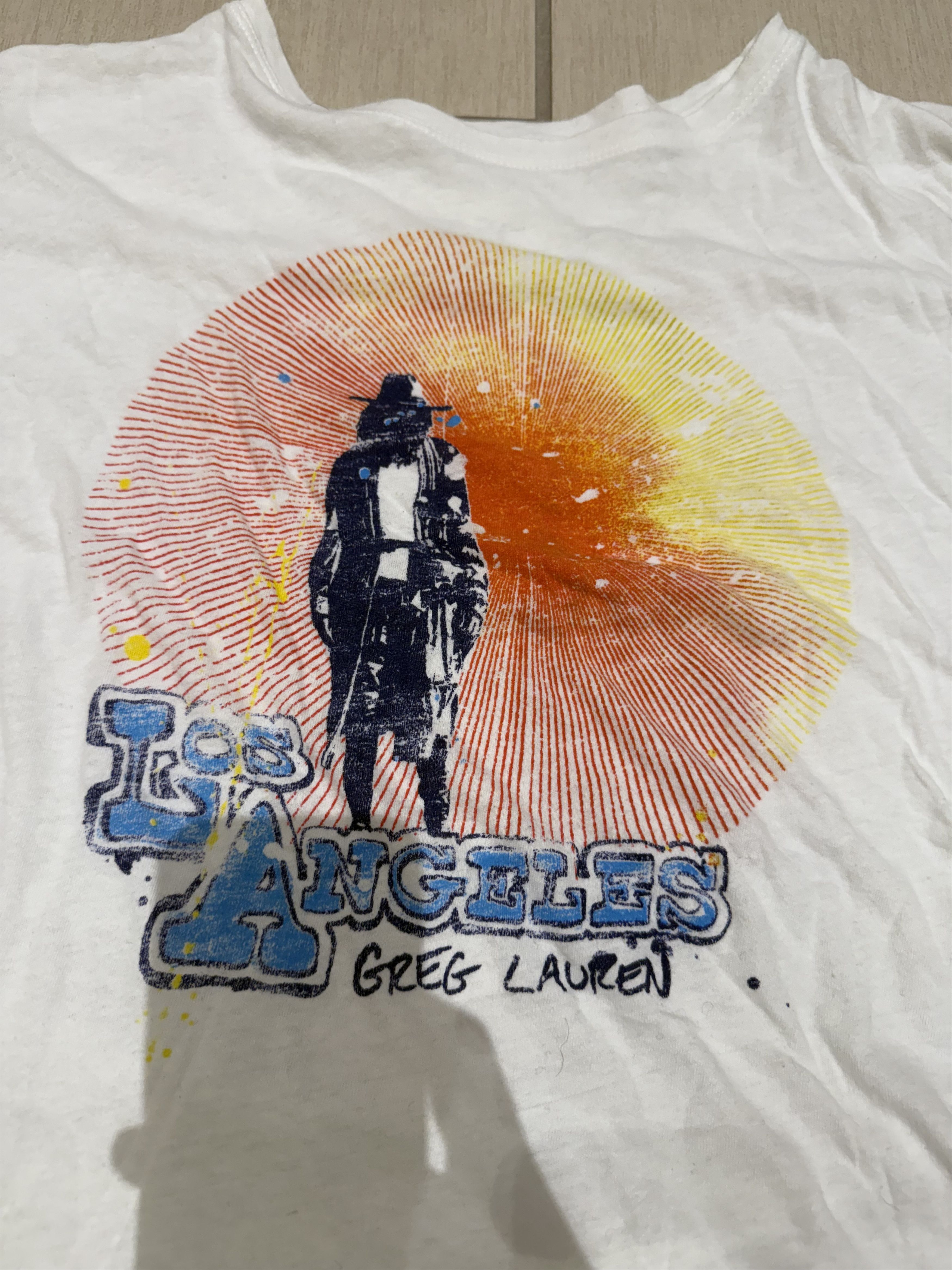 Greg Lauren GREG LAUREN LOS ANGELES T SHIRT Size US L / EU 52-54 / 3 - 2 Thumbnail