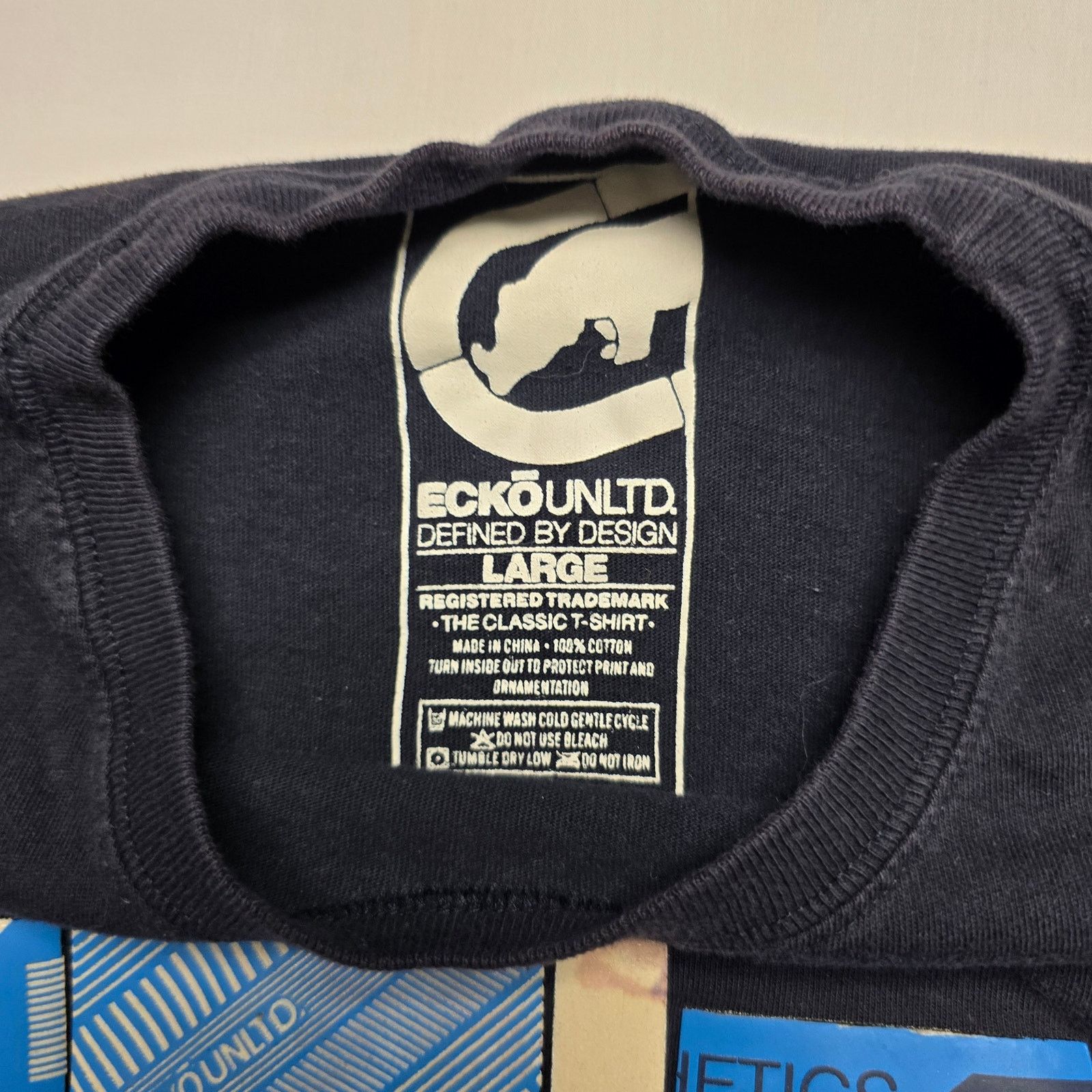 Ecko Unltd. Ecko Unlimited Shirt Blue Large Graphic Streetwear Tee Y2K Size US M / EU 48-50 / 2 - 6 Thumbnail