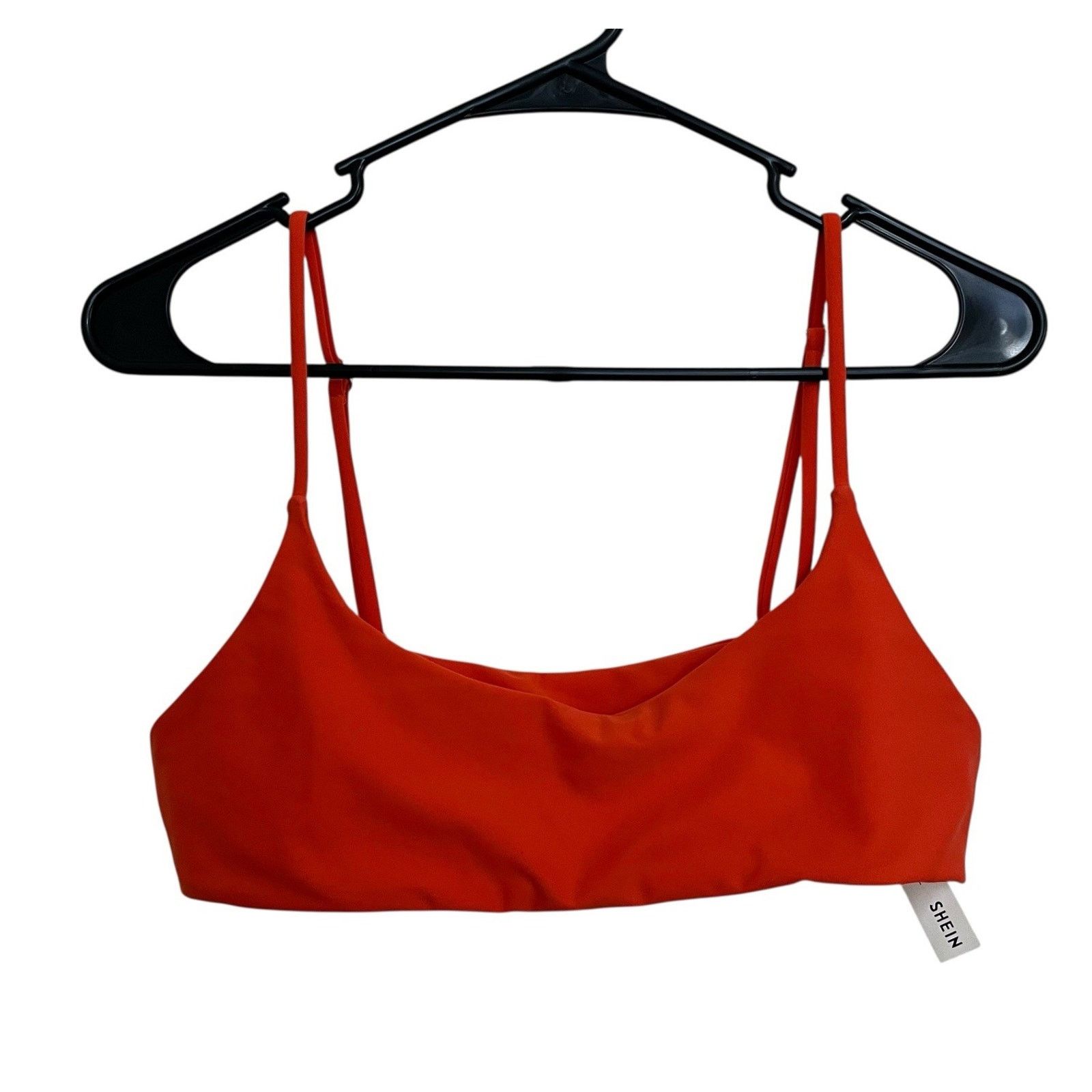 Shein SHEIN | Bright Orange Bikini Swim Top XL Size XL / US 12-14 / IT 48-50 - 1 Thumbnail