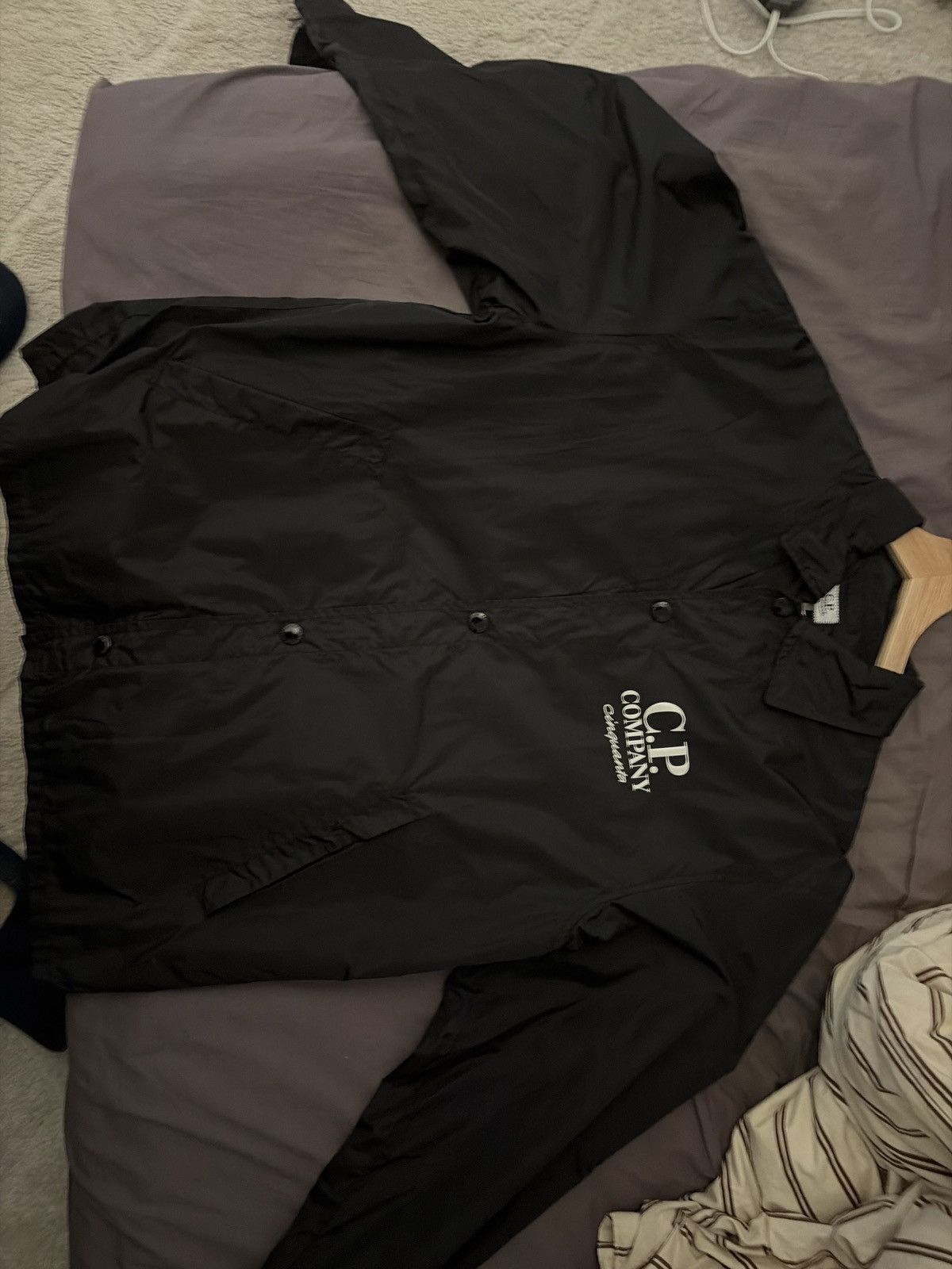 C.P. Company Cp company black chrome cinquanta logo jacket Size US L / EU 52-54 / 3 - 3 Thumbnail