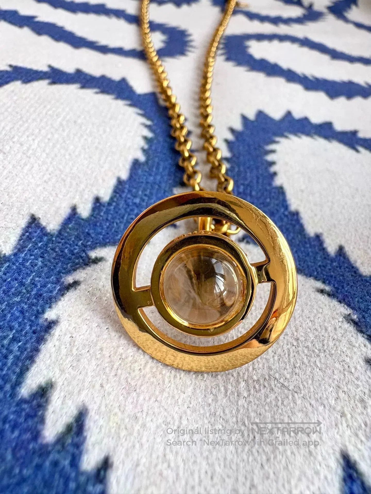 Vivienne Westwood Vivienne Westwood Gold Saturn Orb Necklace. Size ONE SIZE - 3 Thumbnail
