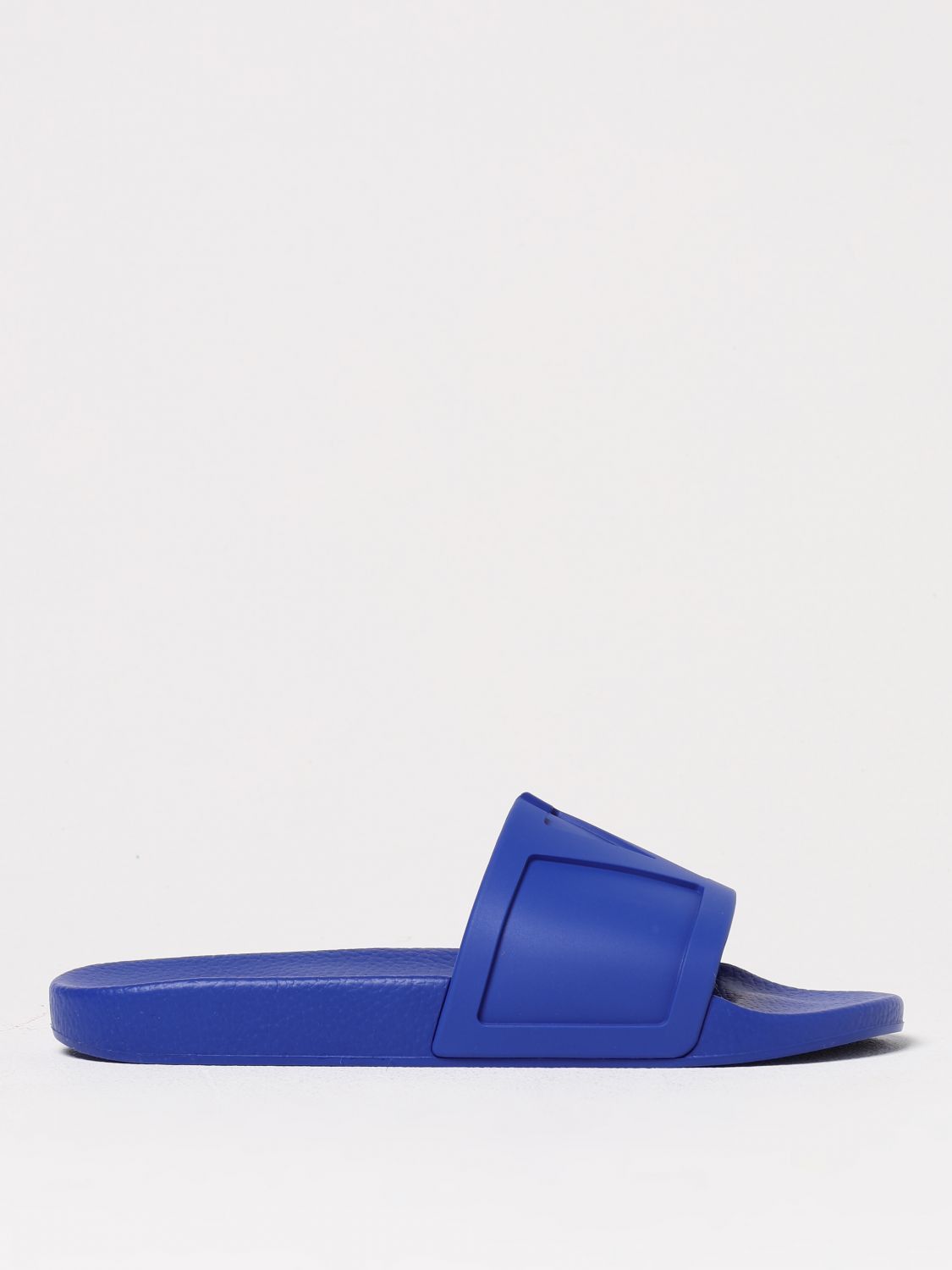 Valentino Garavani Sandals Men Gnawed Blue