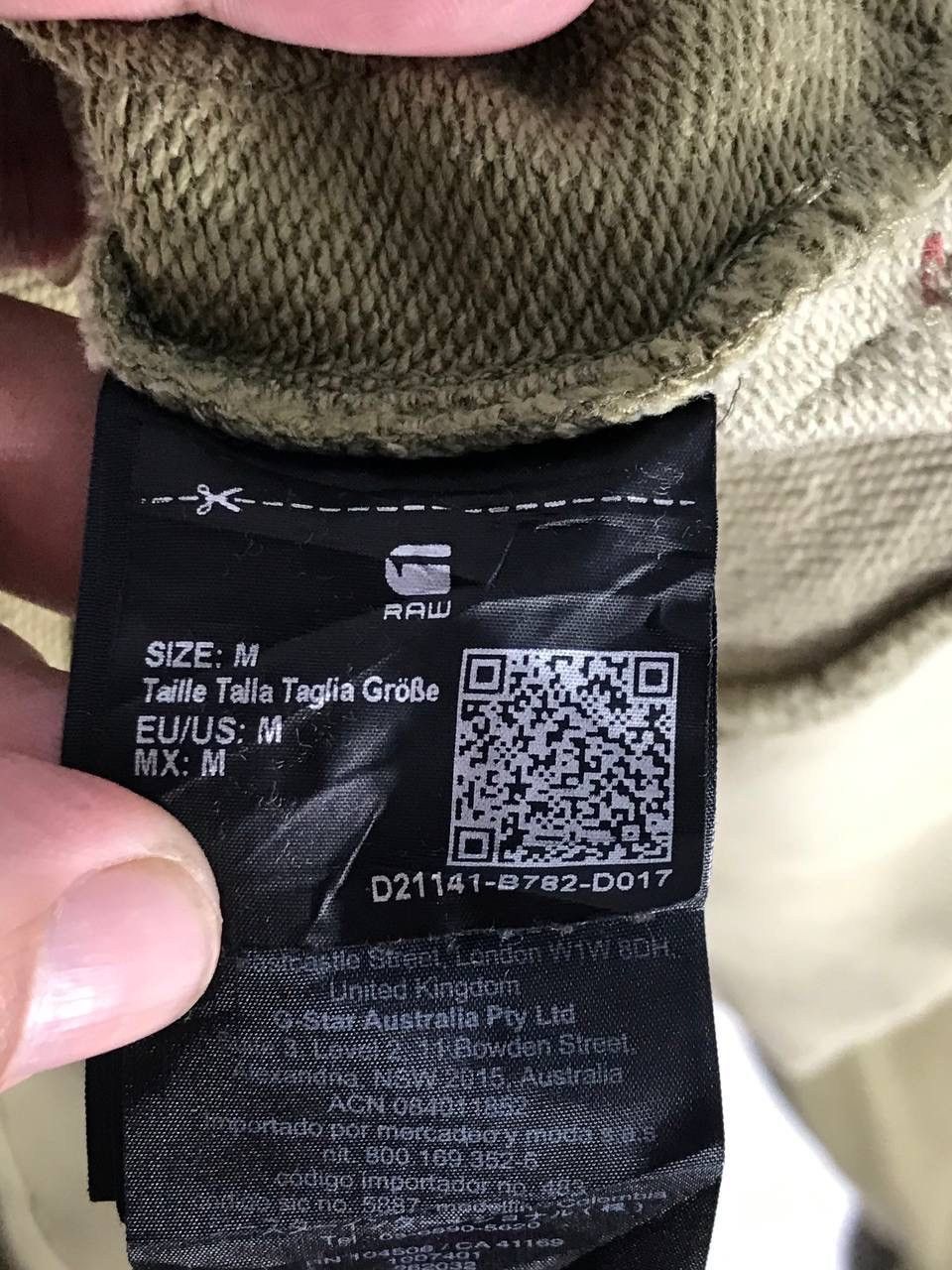 G-Star g star raw limited edition denim pullover Size US M / EU 48-50 / 2 - 16 Thumbnail