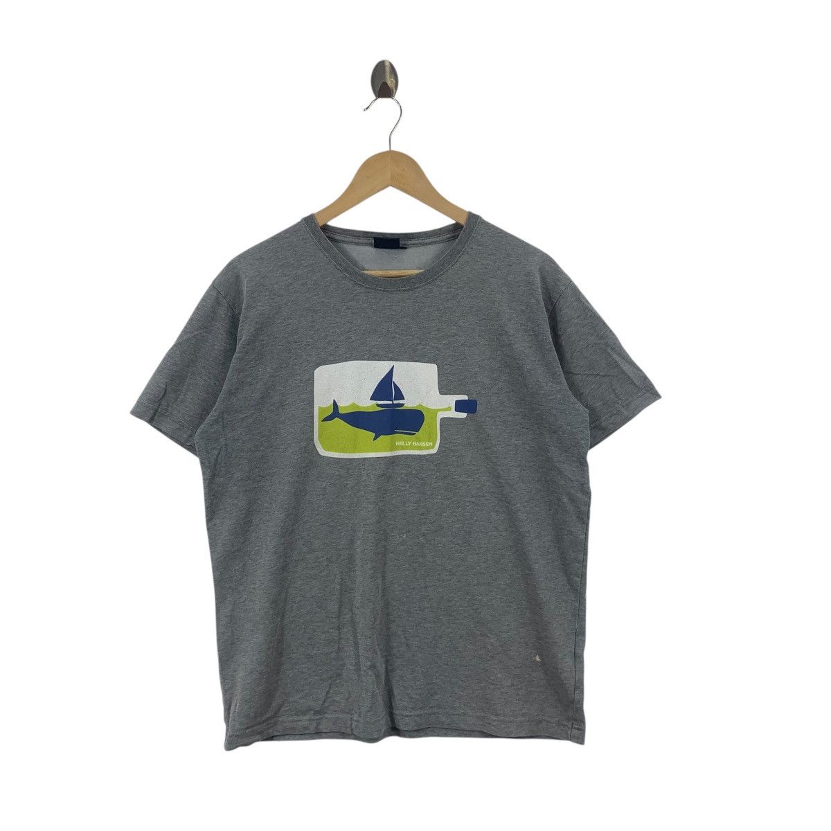 Helly Hansen Vintage HELLY HANSEN OUTDOOR Polygiene Fabric Tee Shirt Top Size US L / EU 52-54 / 3 - 3 Thumbnail