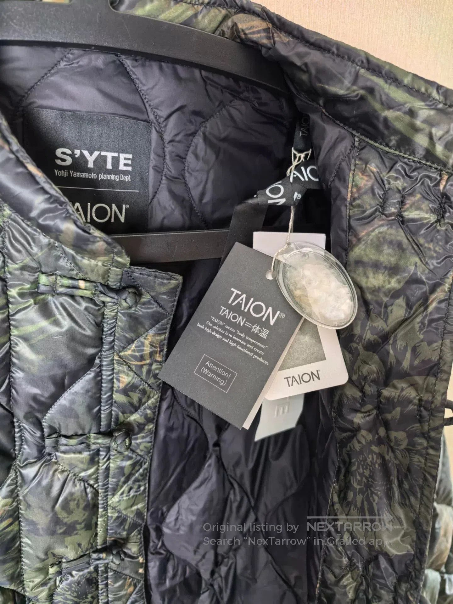 Yohji Yamamoto Yohji Yamamoto Floral Pattern Down Jacket. Size US M / EU 48-50 / 2 - 6 Thumbnail