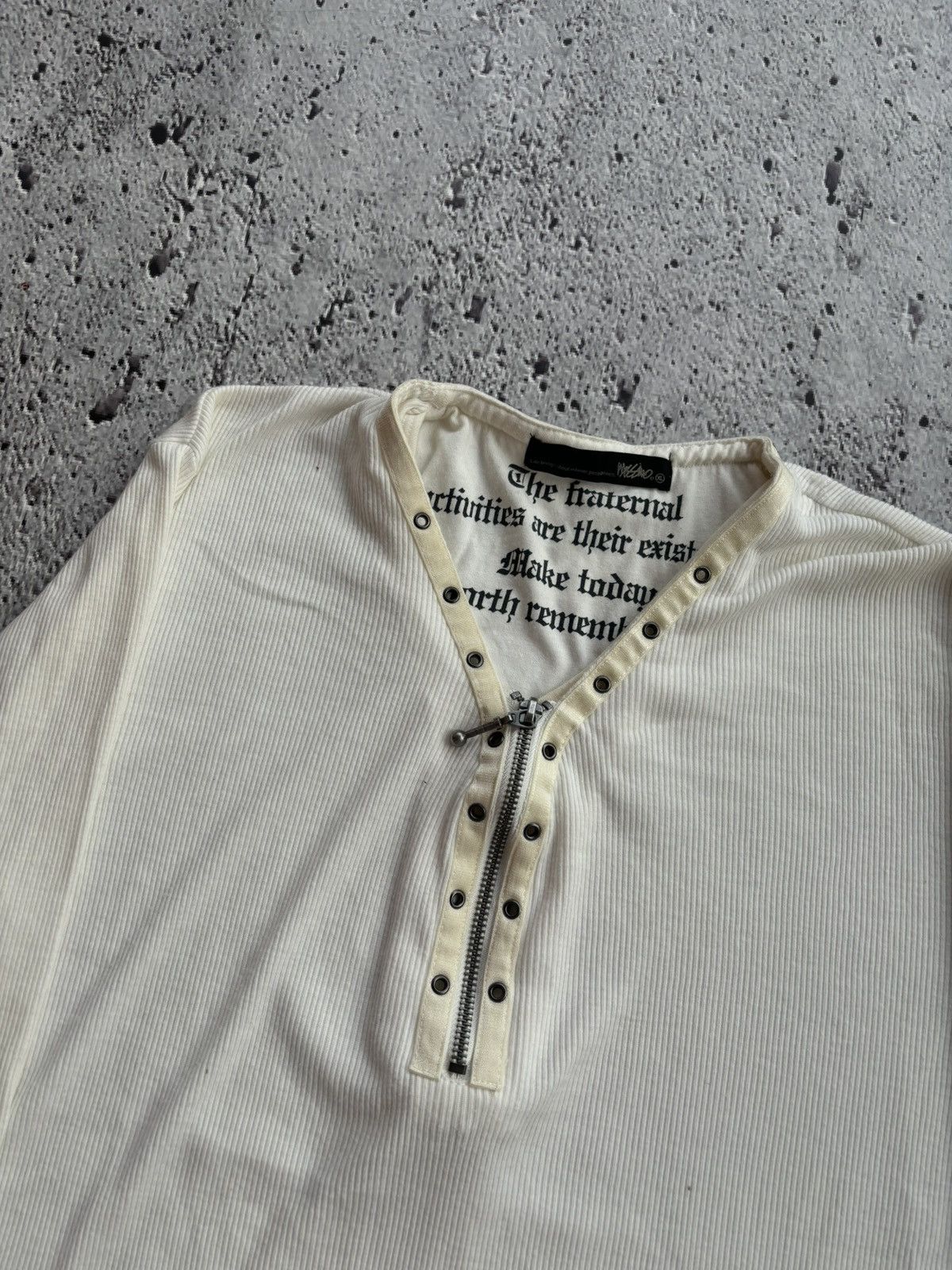 Hysteric Glamour Y2k Double layer mossimo longsleeve Size US XL / EU 56 / 4 - 3 Thumbnail