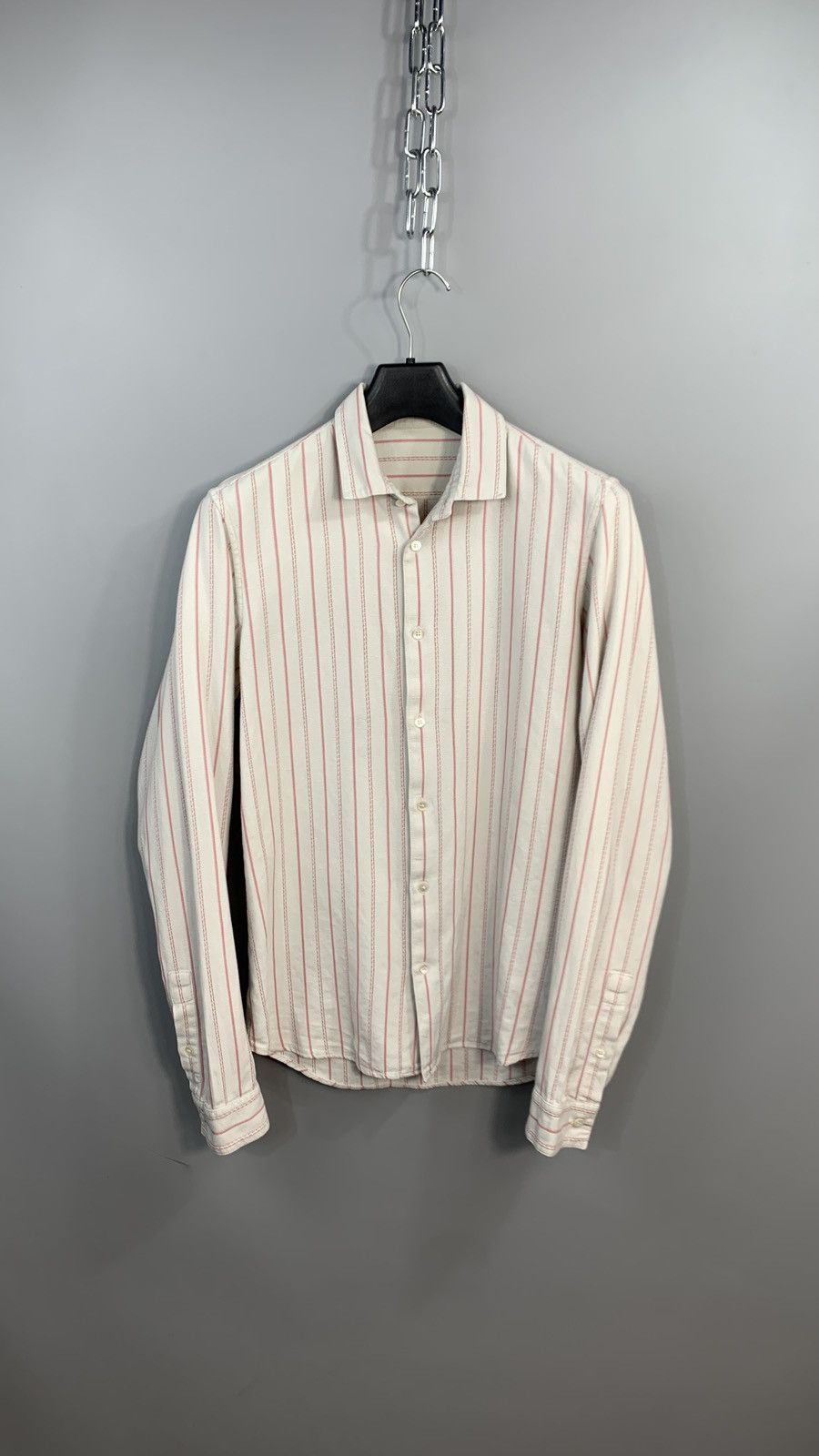 Miu Miu Rare Miu Miu Y2K Archive Shirt button up pink– 39 Size Size M / US 6-8 / IT 42-44 - 2 Thumbnail