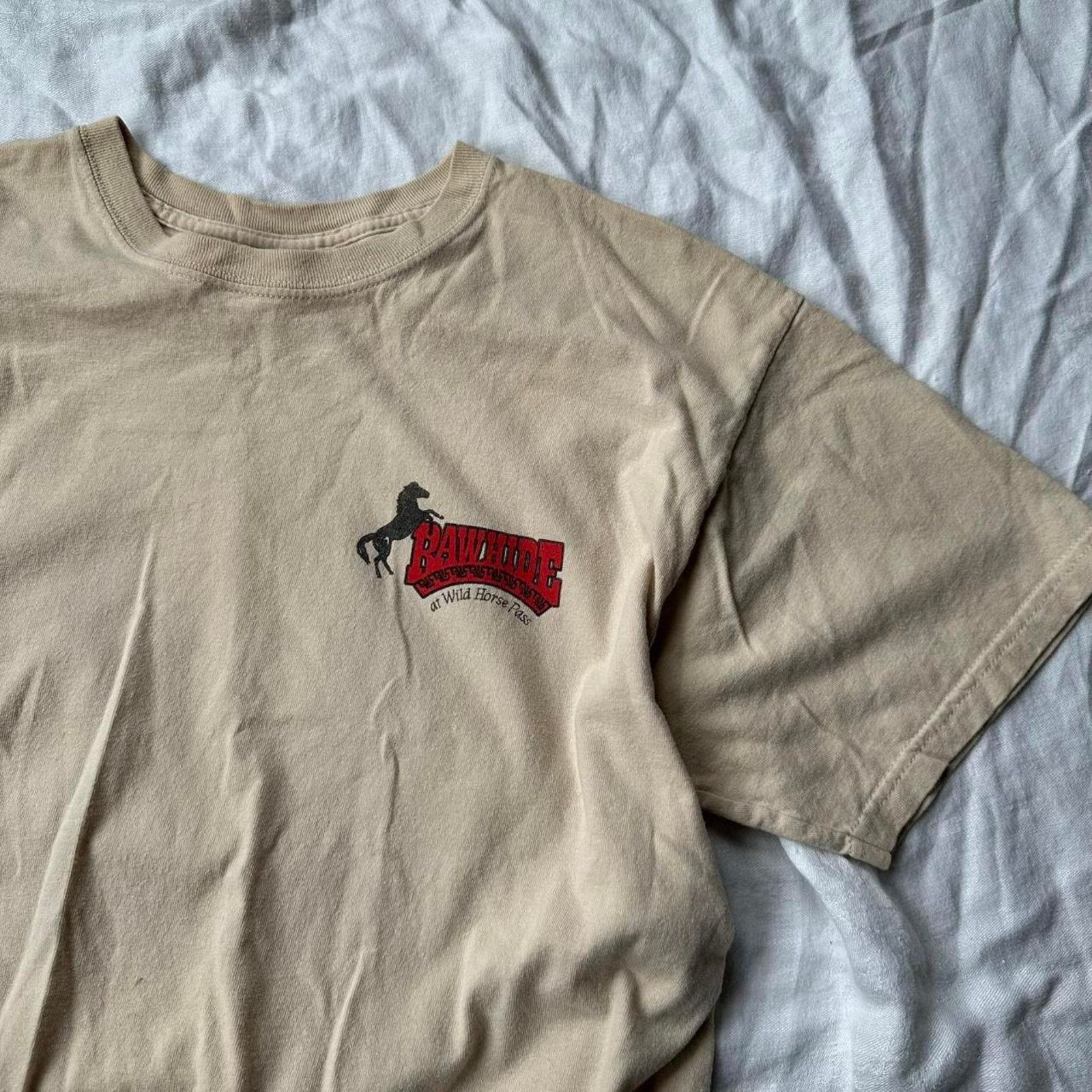 Vintage Vintage 2000s Cowboy Rawhide Rattlesnake Western Graphic Tee Size US L / EU 52-54 / 3 - 2 Thumbnail
