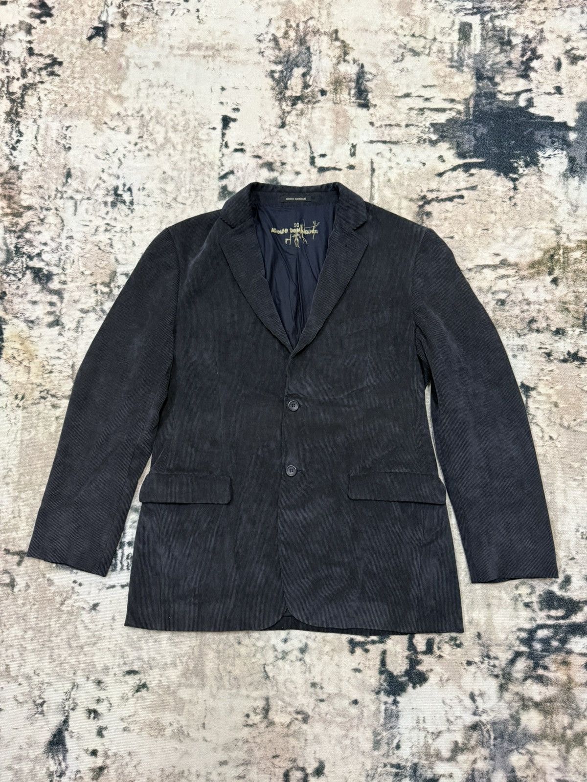 Adolfo Dominguez × Japanese Brand × Vintage Adolfo dominguez cudroy Coats Jacket Size US M / EU 48-50 / 2 - 3 Thumbnail