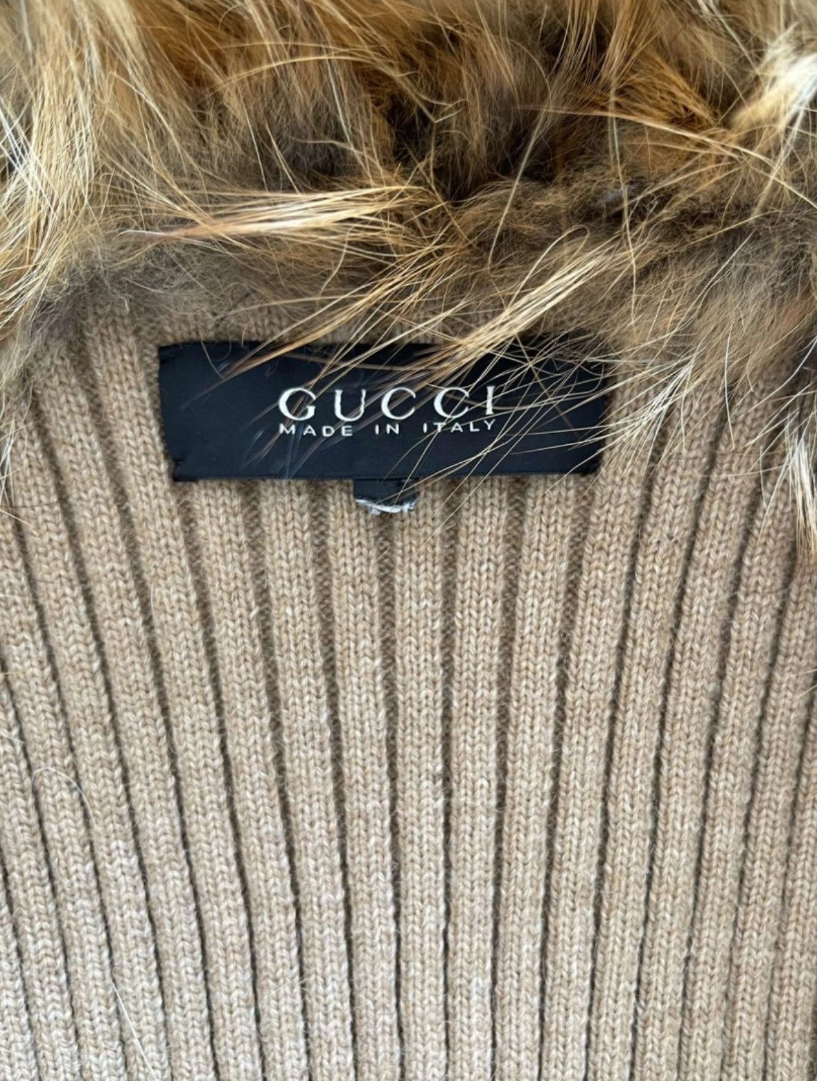 Gucci TOM FORD ERA FOX FUR KNITTED VEST Size S / US 4 / IT 40 - 3 Thumbnail