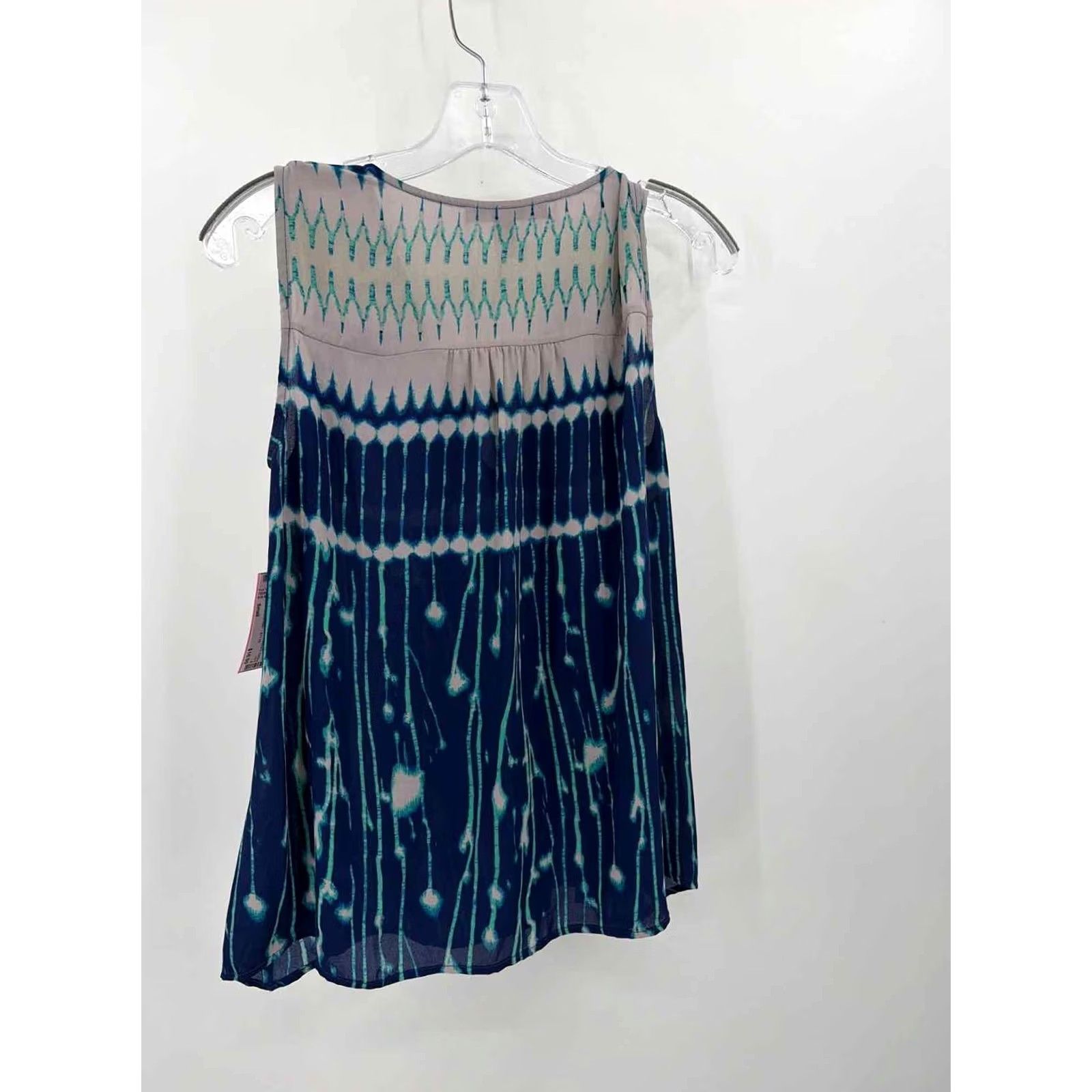 Vintage BCBG Tank Top Size Small Navy Pre-Owned Size S / US 4 / IT 40 - 3 Thumbnail