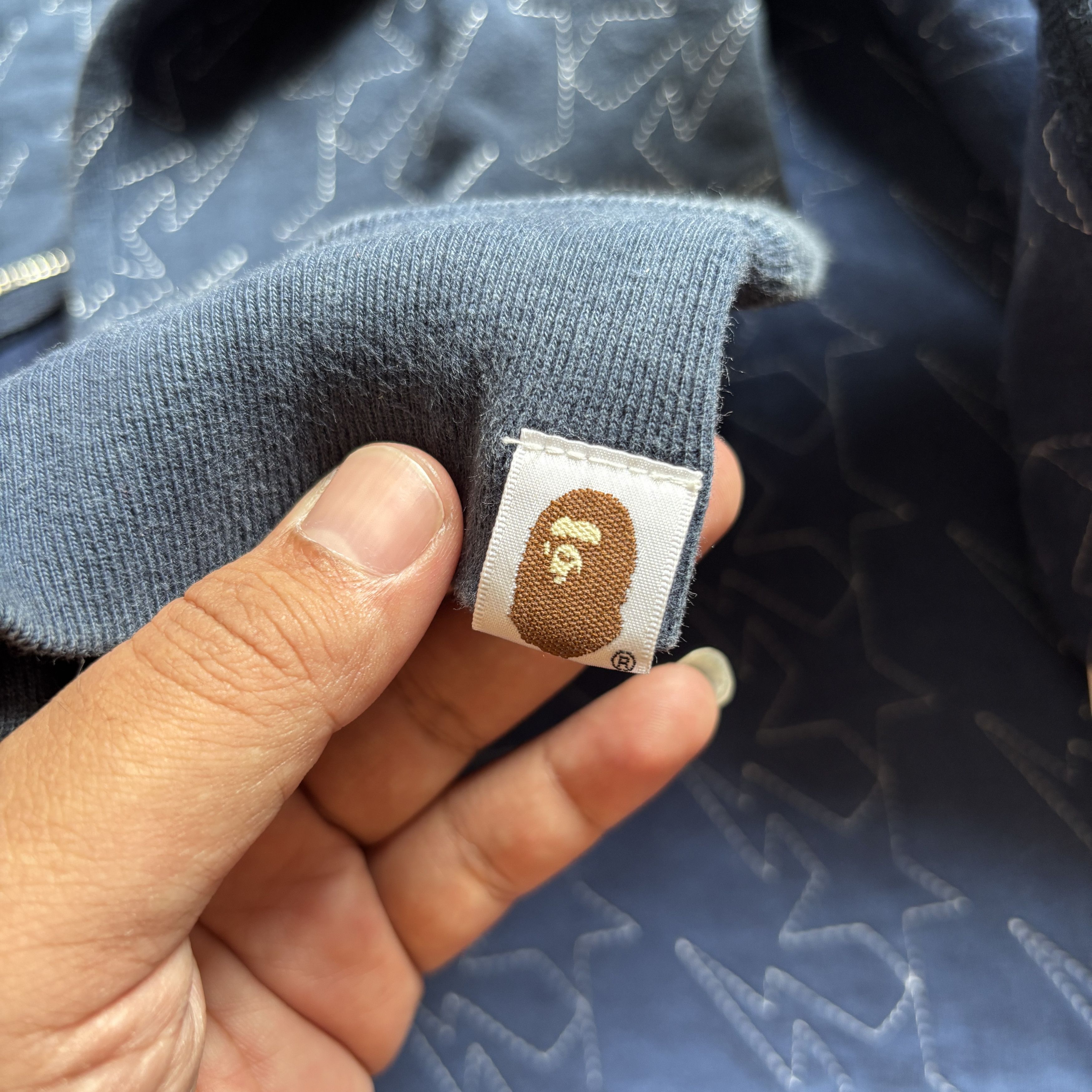 Bape RARE Bapesta Stitching hoodie Size US XL / EU 56 / 4 - 12 Thumbnail