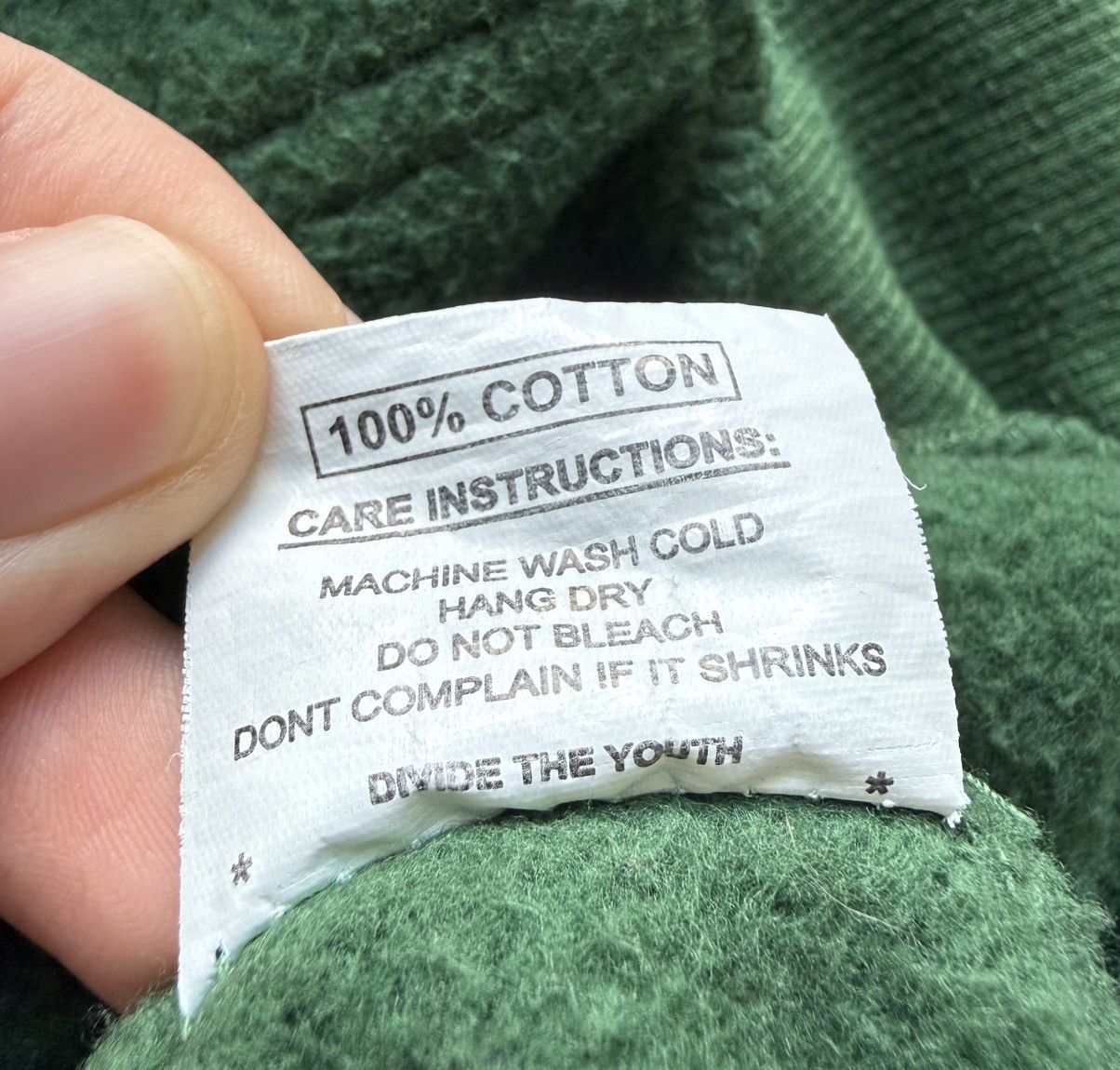 Divide The Youth Divide The Youth Full-Zip “Green” Size US L / EU 52-54 / 3 - 8 Thumbnail