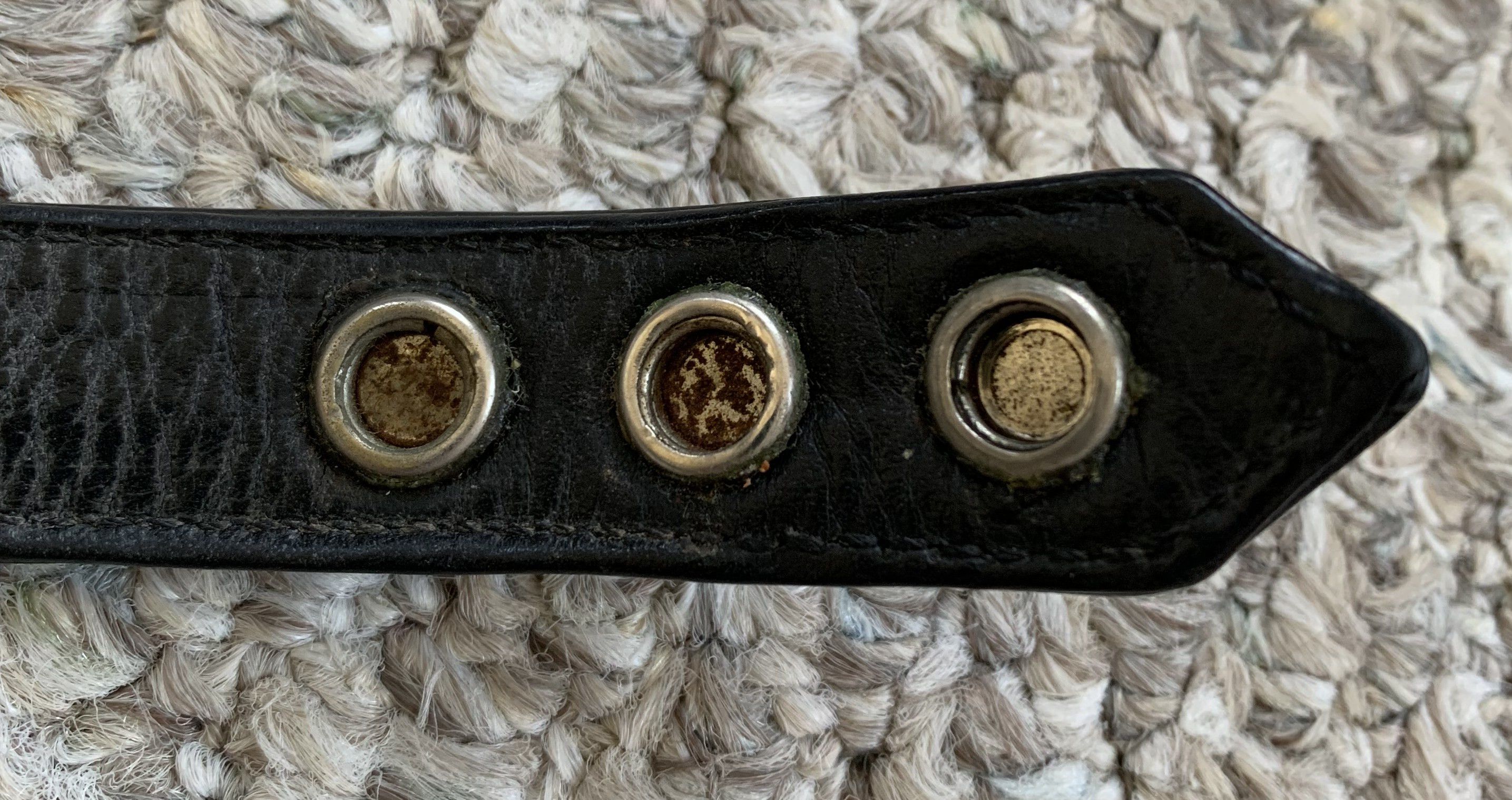 Chrome Hearts Chrome Hearts Adjustable Leather Silver Snap Bracelet Size ONE SIZE - 11 Thumbnail