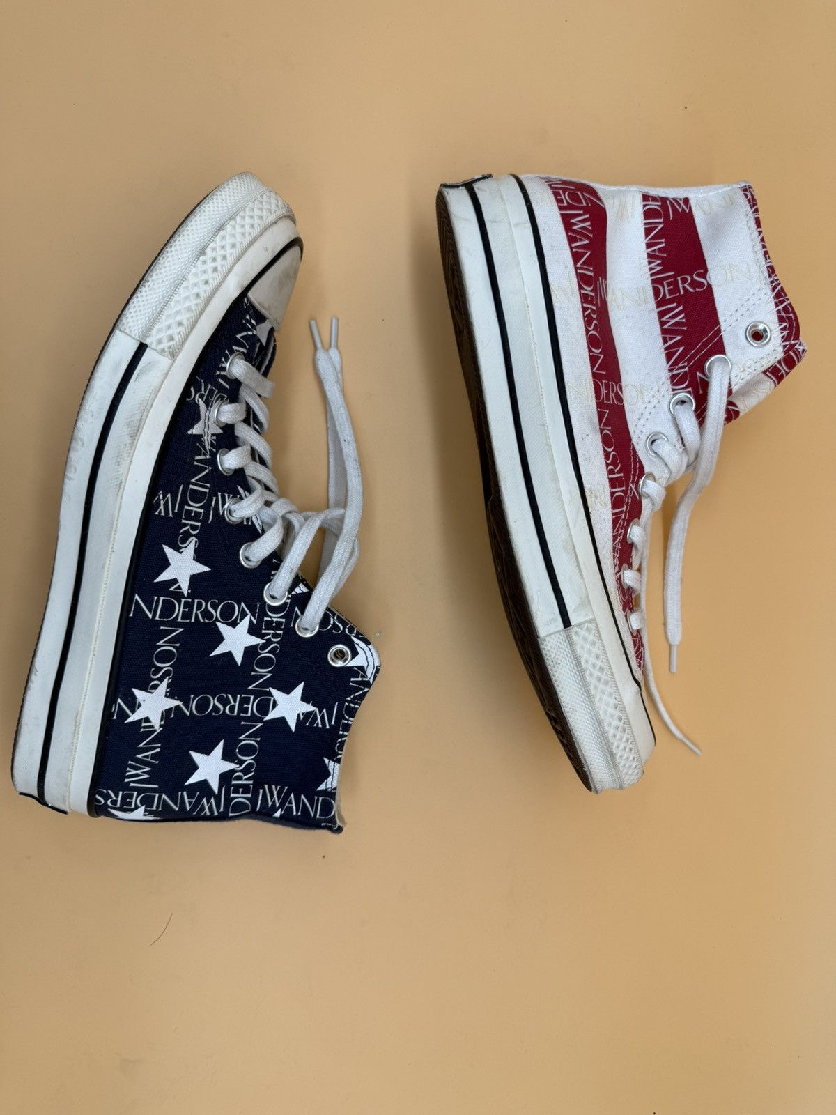 Converse × JW Anderson Converse x JW Anderson Chuck 70 High Top Sneakers Size 7.5 Size US 7.5 / EU 40-41 - 8 Thumbnail
