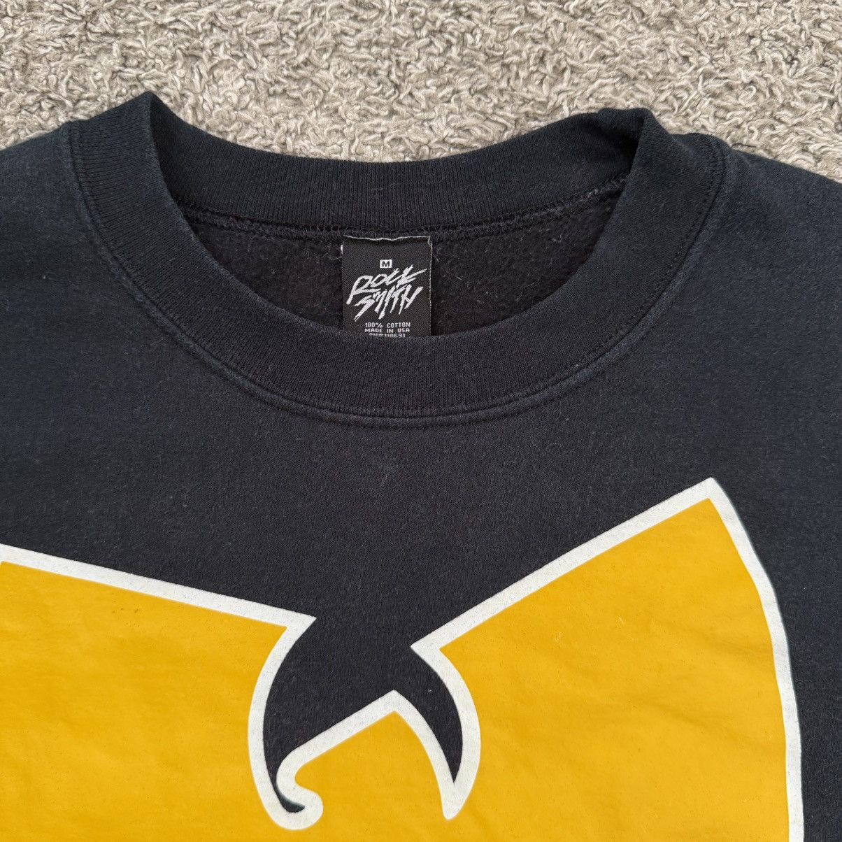 Wu-Tang Clan 🔴Wu-Tang Sweater Size Medium Big Wu Logo Rocksmith Collab Size US M / EU 48-50 / 2 - 3 Thumbnail