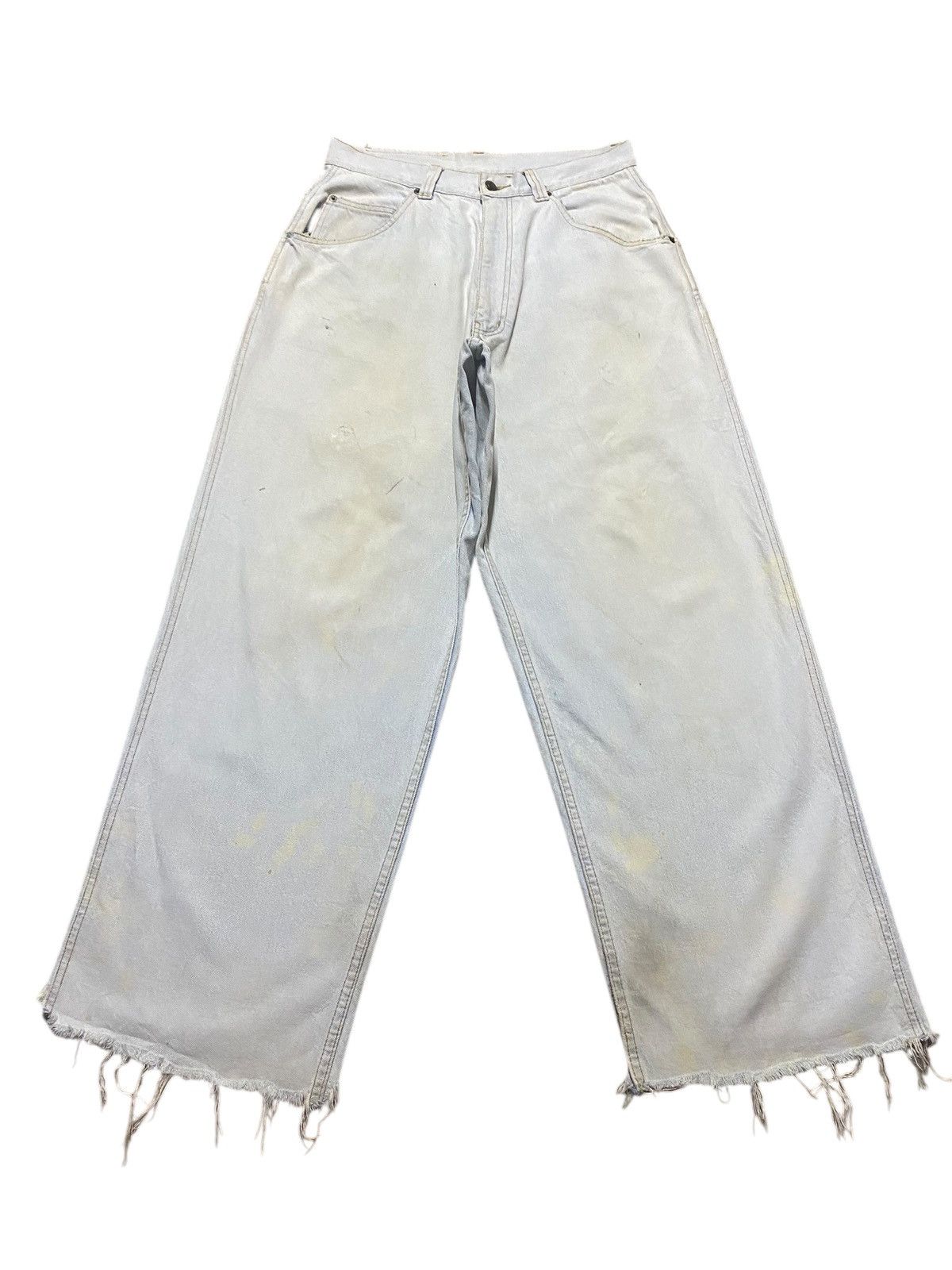 Vintage Japanese Brand KSBB Like Jnco Super Baggy Jeans