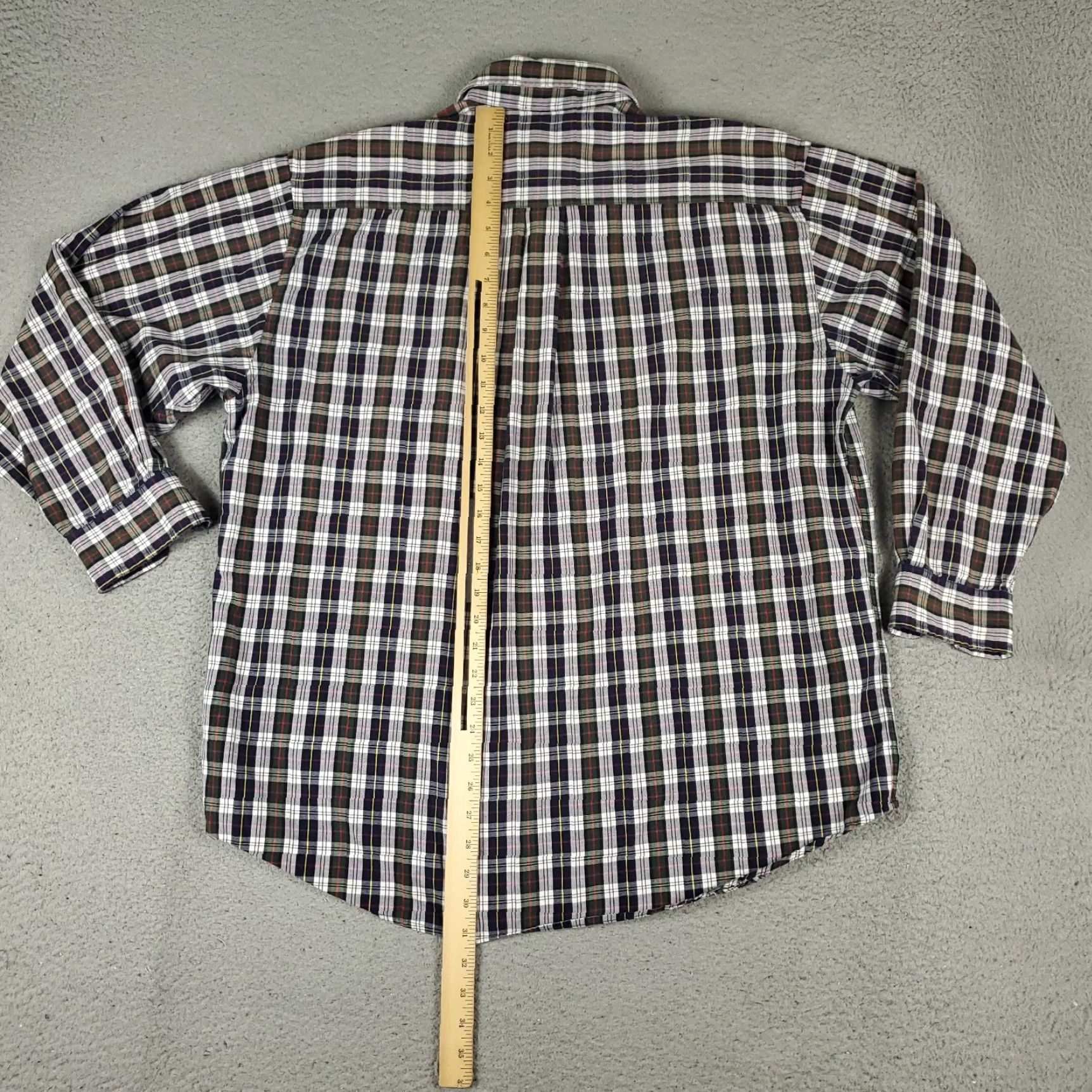 Brooks Brothers Brooks Brothers Shirt Mens Large Blue Plaid Button-Up Long Sleeve Casual Button-Down Collared Classic Preppy American Modern Workwear Size US L / EU 52-54 / 3 - 4 Thumbnail