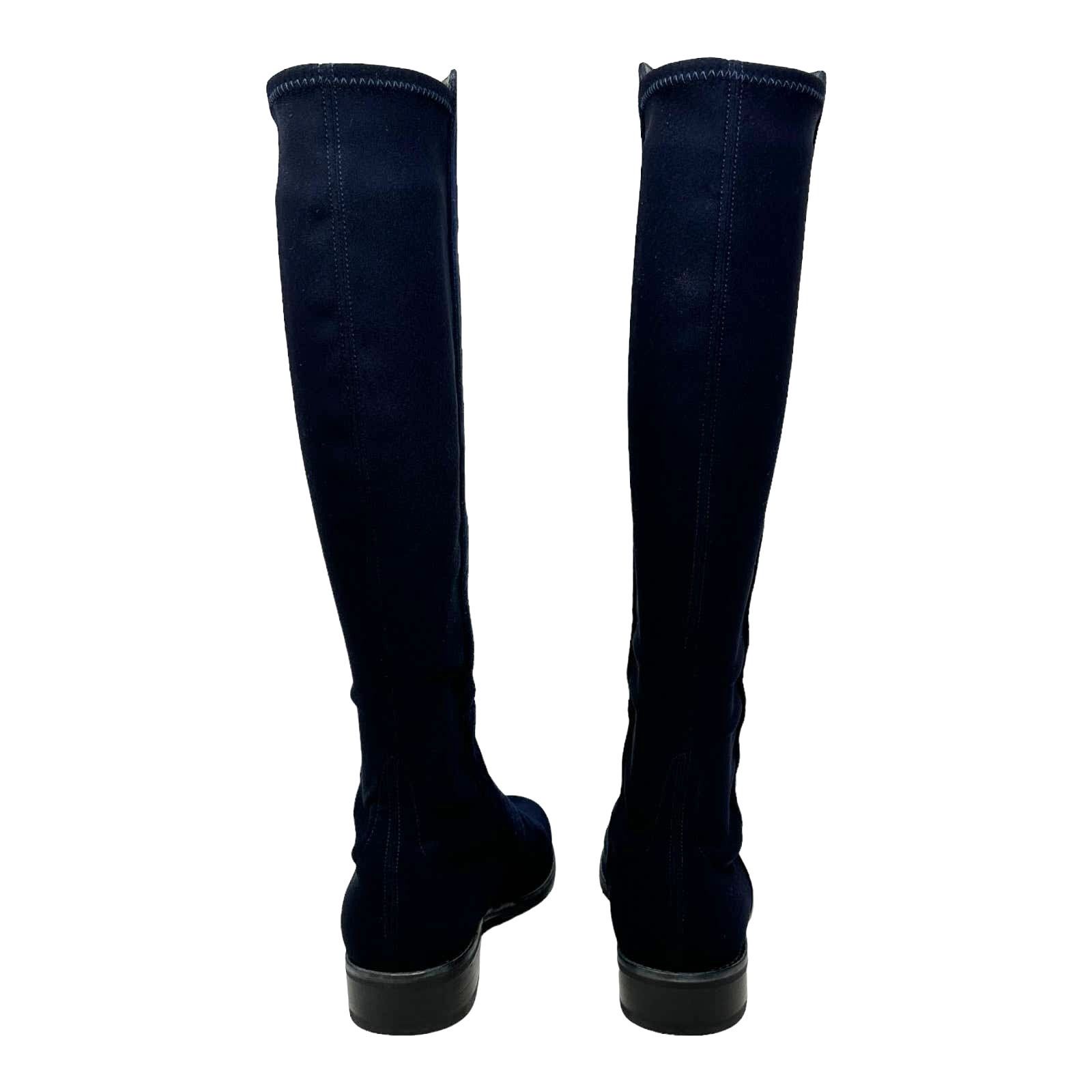 Stuart Weitzman Stuart Weitzman two tone leather knee length boots size 7M Size US 7 / IT 37 - 6 Thumbnail