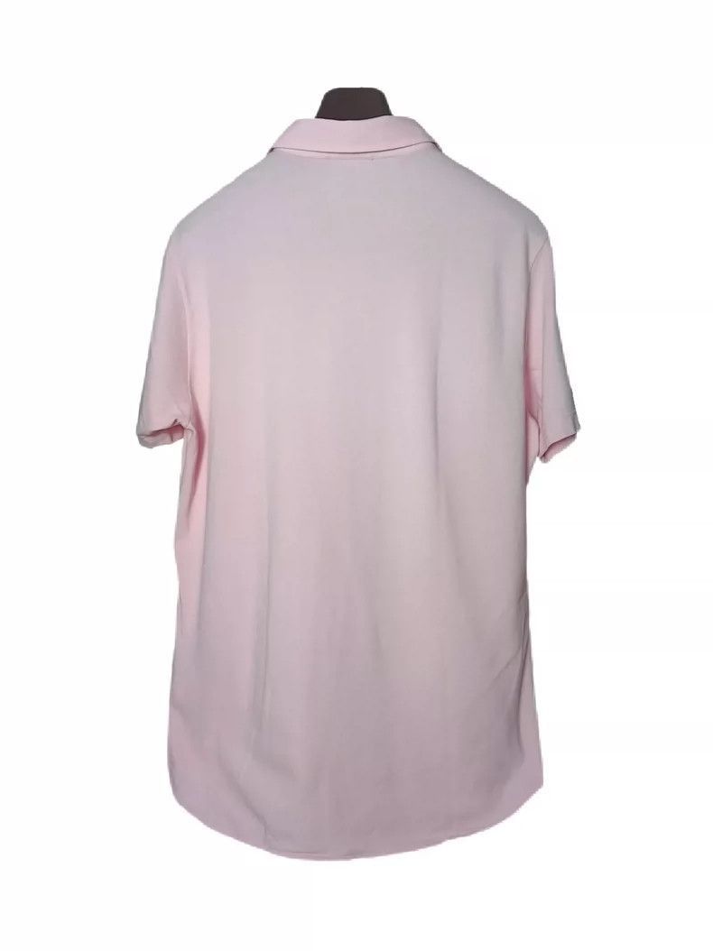 Ermenegildo Zegna Loro Piana Pink Short Sleeve Polo-2508 Size US XL / EU 56 / 4 - 3 Thumbnail