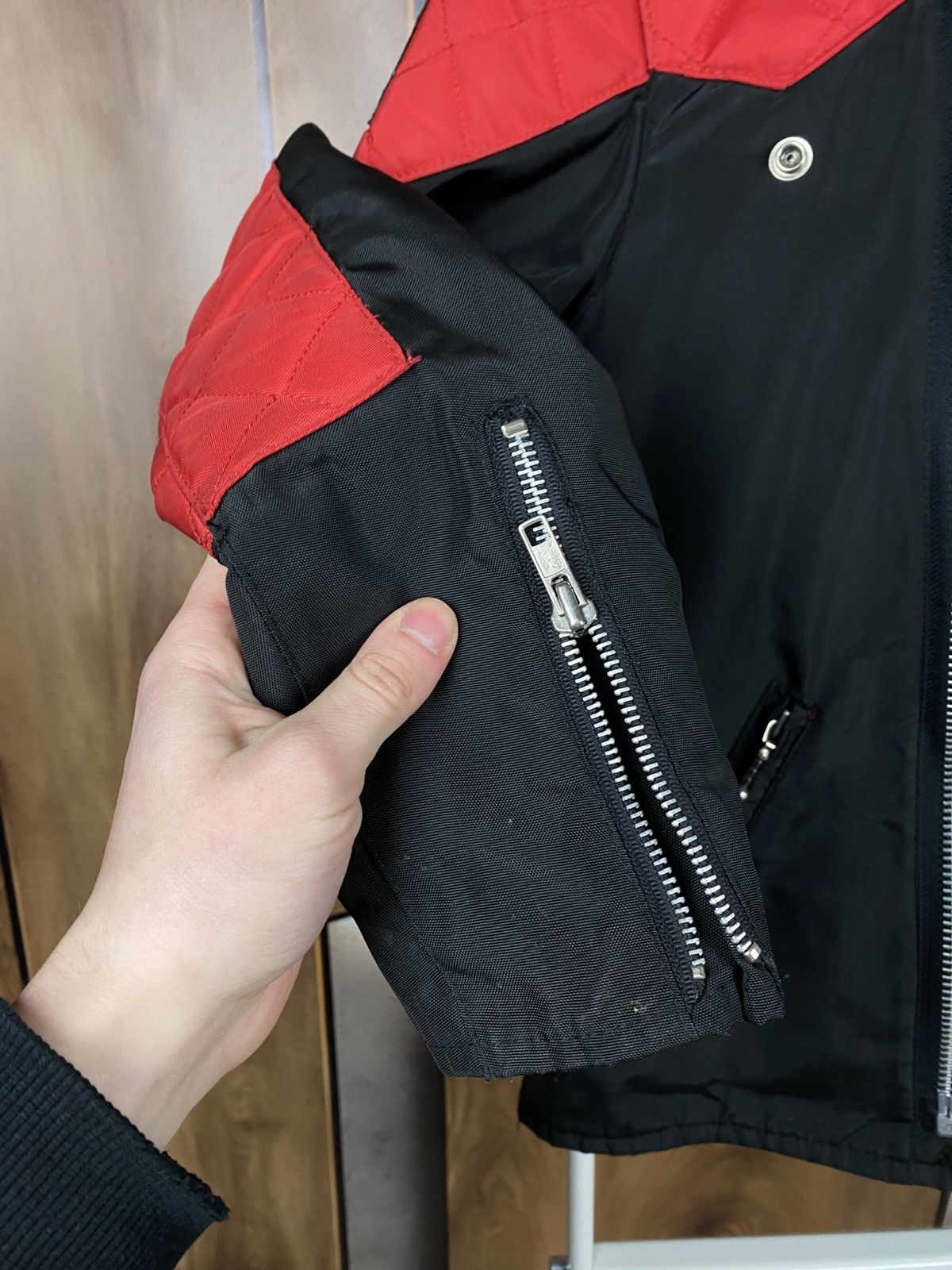 Belstaff 🏁Vintage 90s Racing Jacket Bomber Belstaff Nylon VTG🏁 Size XS / US 0-2 / IT 36-38 - 7 Thumbnail